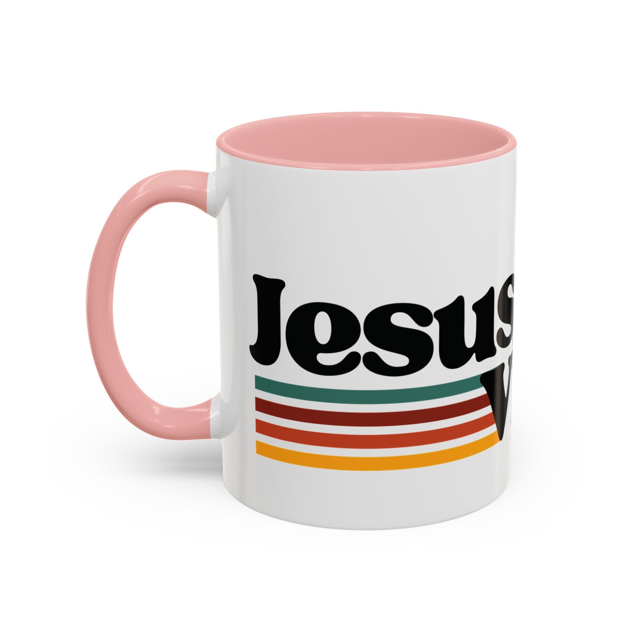 ☕️ Jesus Vibes Since Forever Mug – Retro Faith Edition, (11oz, 15oz) Christian Gifts, Christmas Gifts, Birthday Gifts, Gifts for Her, Gifts for Him, Gifts for Ministry, Retro Coffee Mugs
