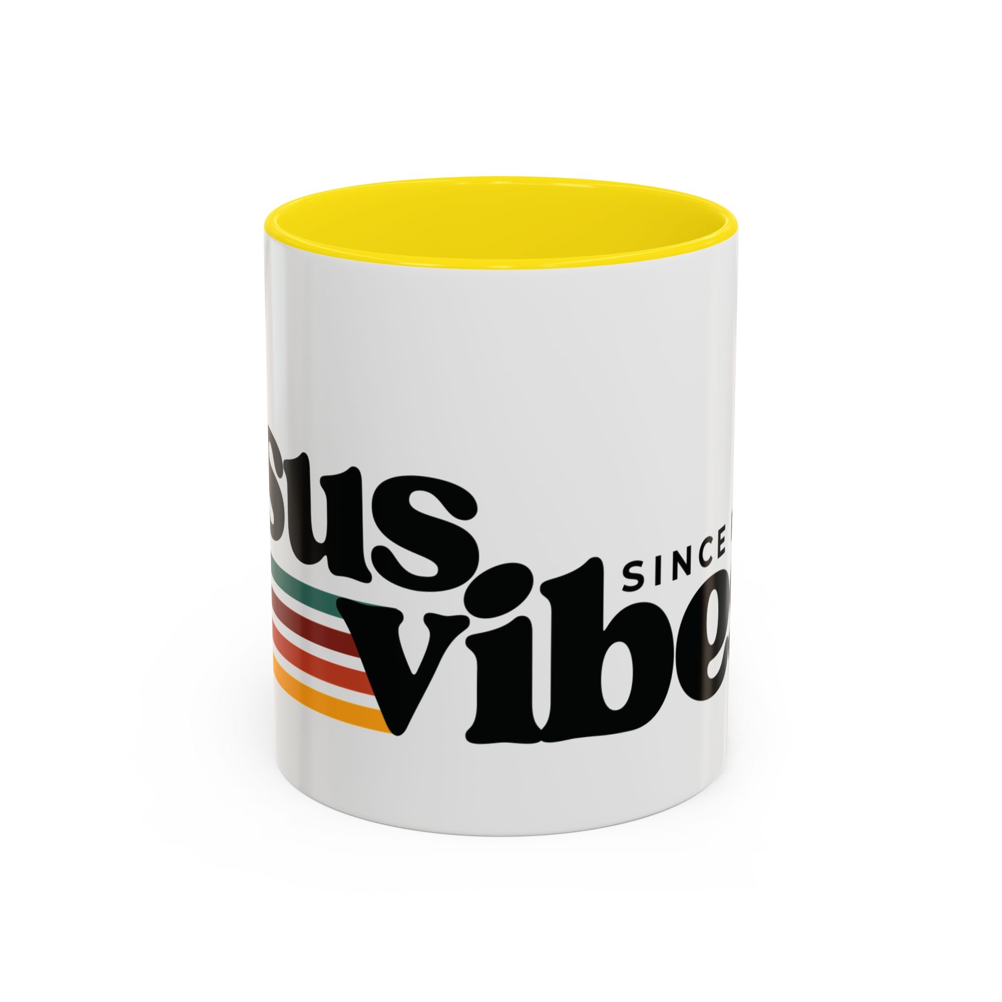 ☕️ Jesus Vibes Since Forever Mug – Retro Faith Edition, (11oz, 15oz) Christian Gifts, Christmas Gifts, Birthday Gifts, Gifts for Her, Gifts for Him, Gifts for Ministry, Retro Coffee Mugs