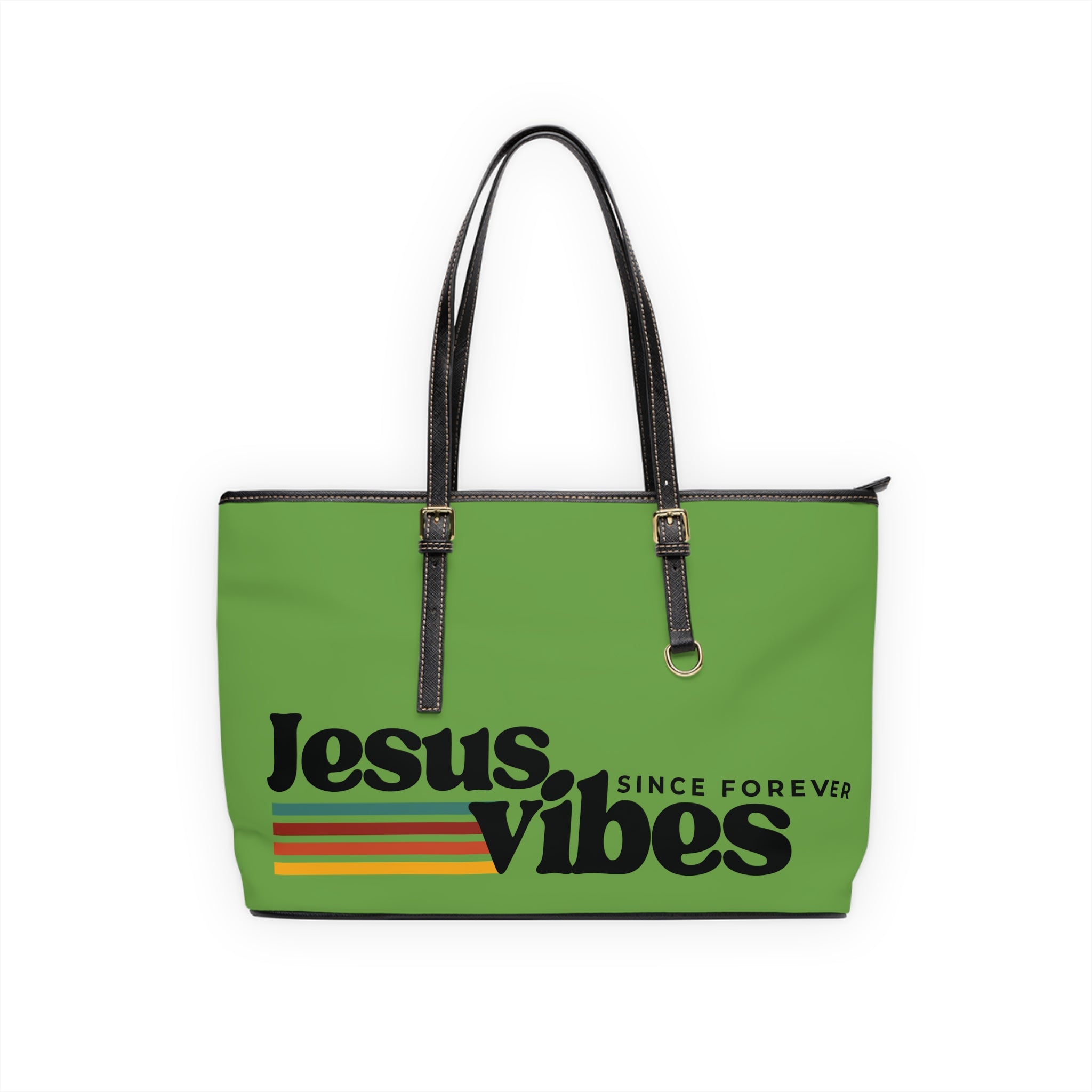 Jesus Vibes Handbag -  PU Leather Shoulder Bag