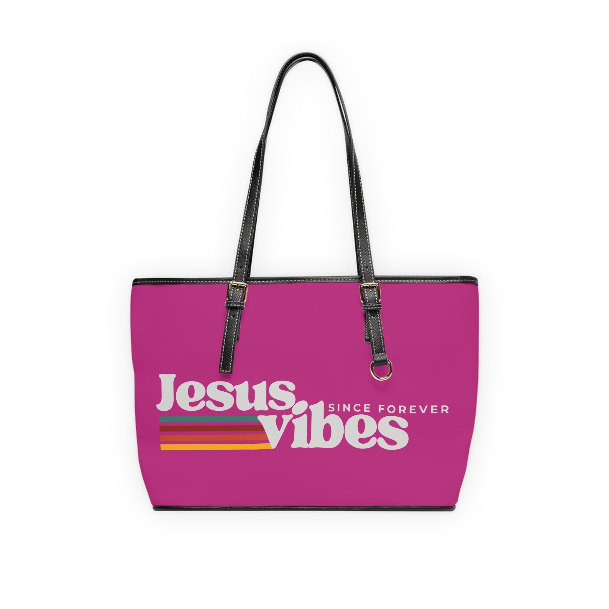 Jesus Vibes Handbag -  PU Leather Shoulder Bag
