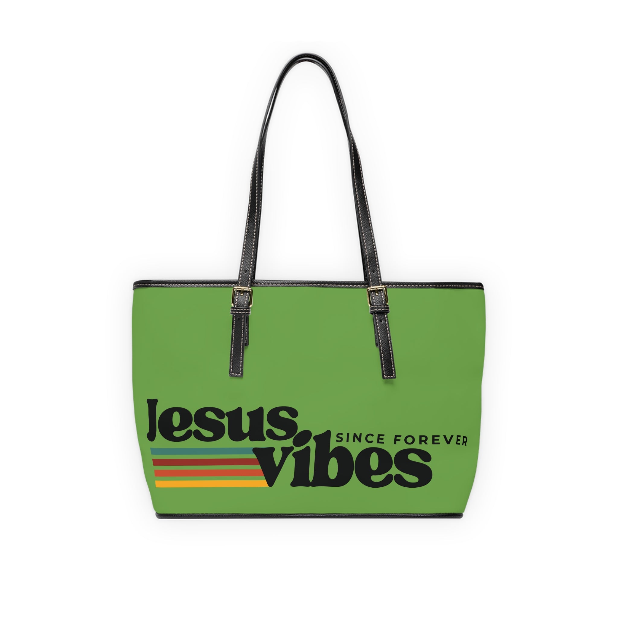 Jesus Vibes Handbag -  PU Leather Shoulder Bag