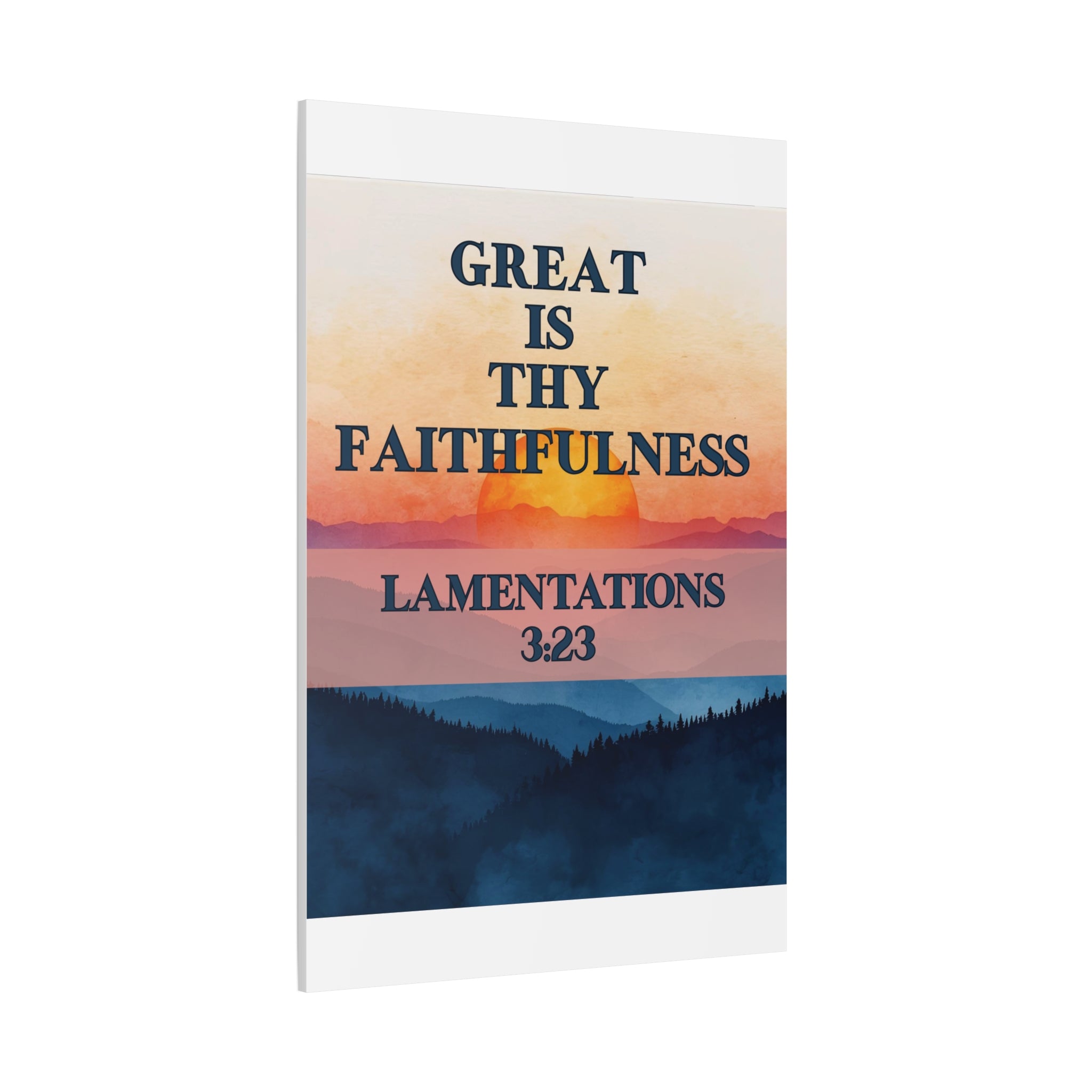 Great Is Thy Faithfulness Wall Art