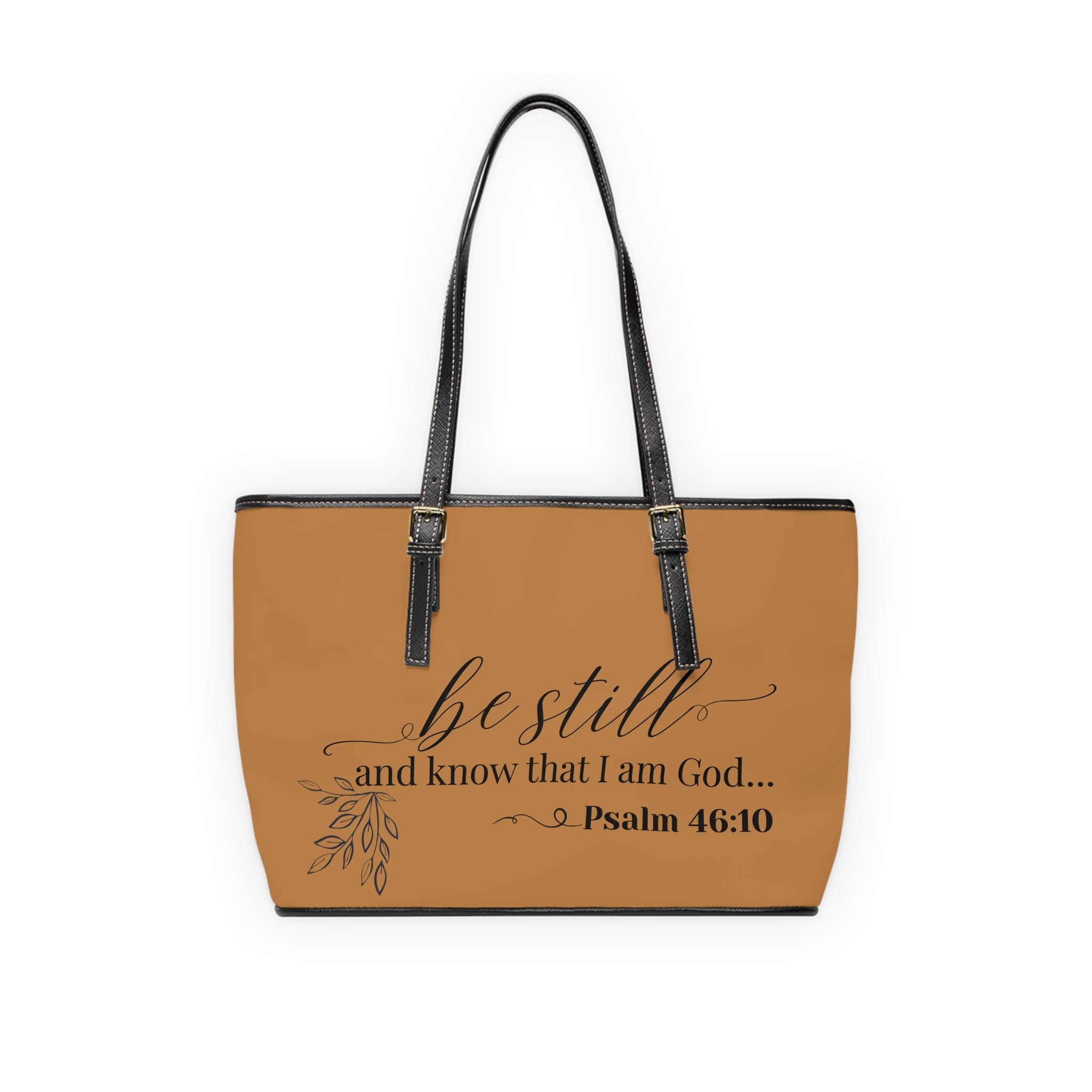 Stillness & Strength Handbag - PU Leather Shoulder Bag