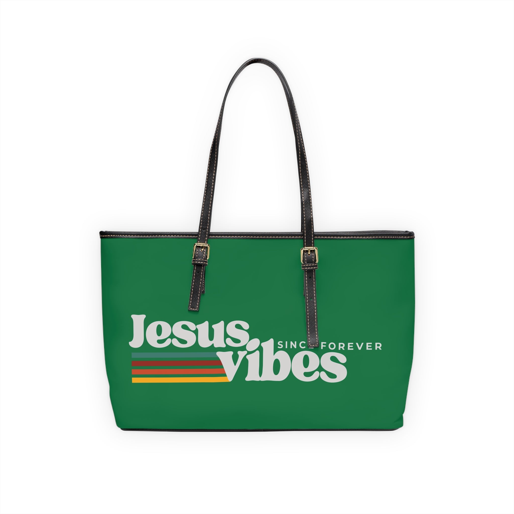 Jesus Vibes Handbag -  PU Leather Shoulder Bag
