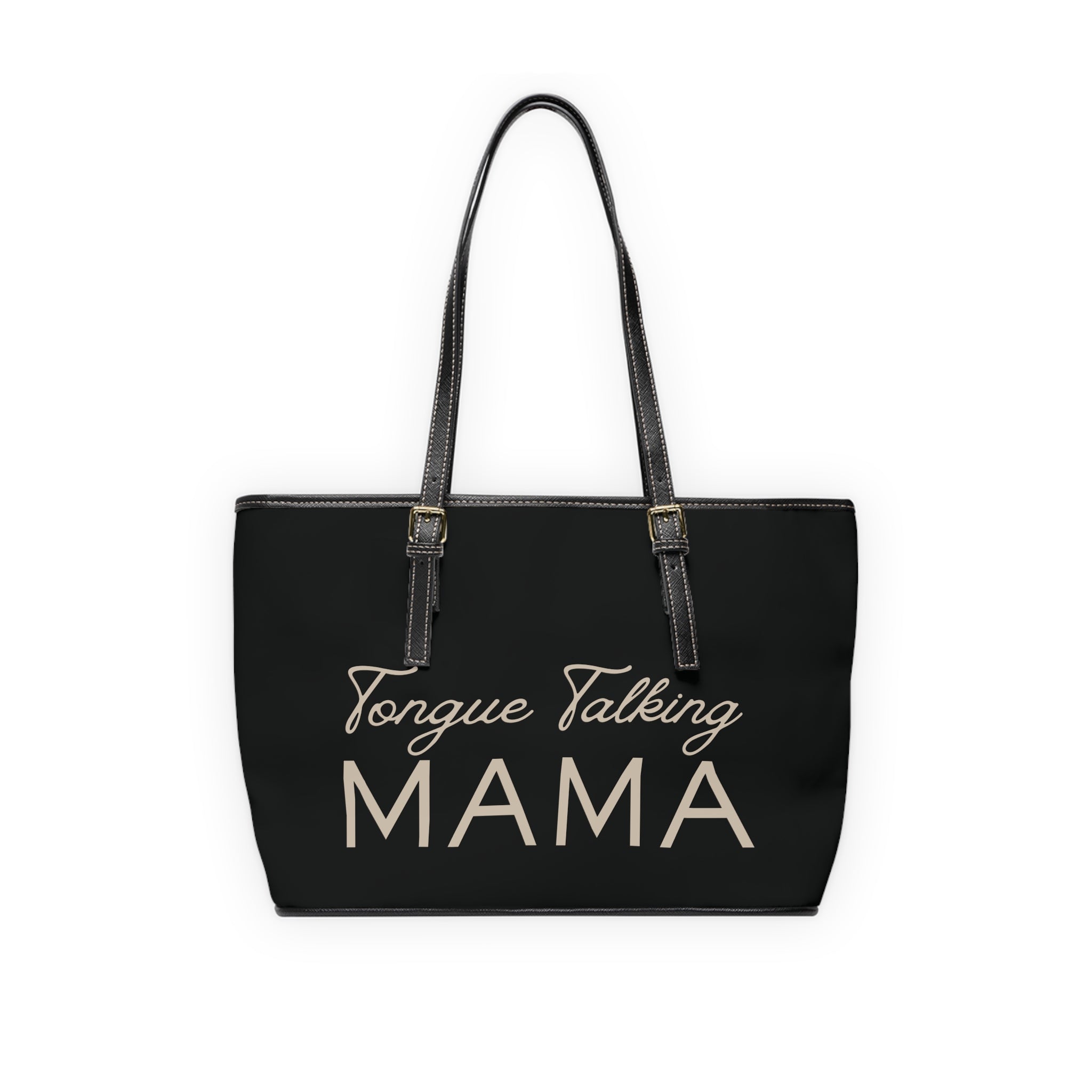 Tongue Talkin' Mama Handbag - PU Leather Shoulder Bag