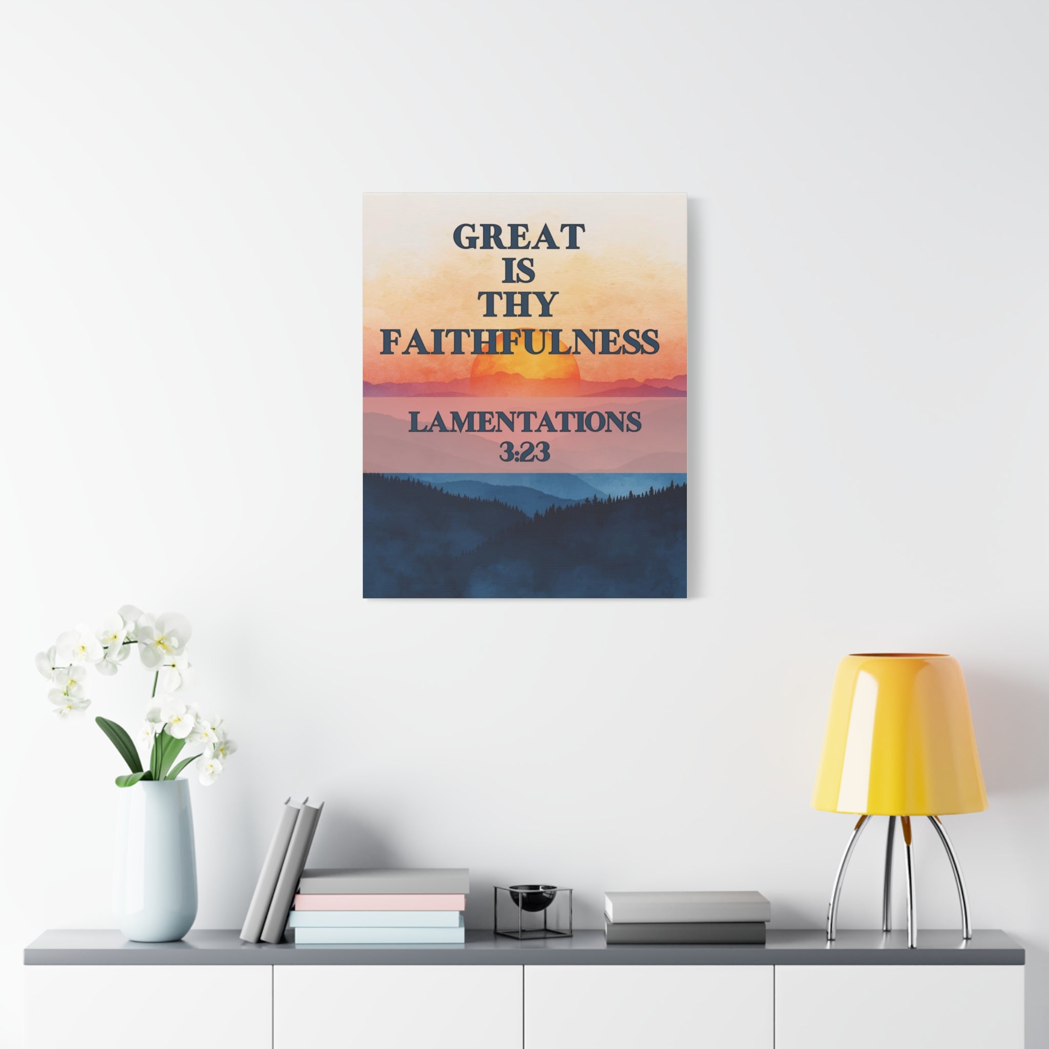Great Is Thy Faithfulness Wall Art