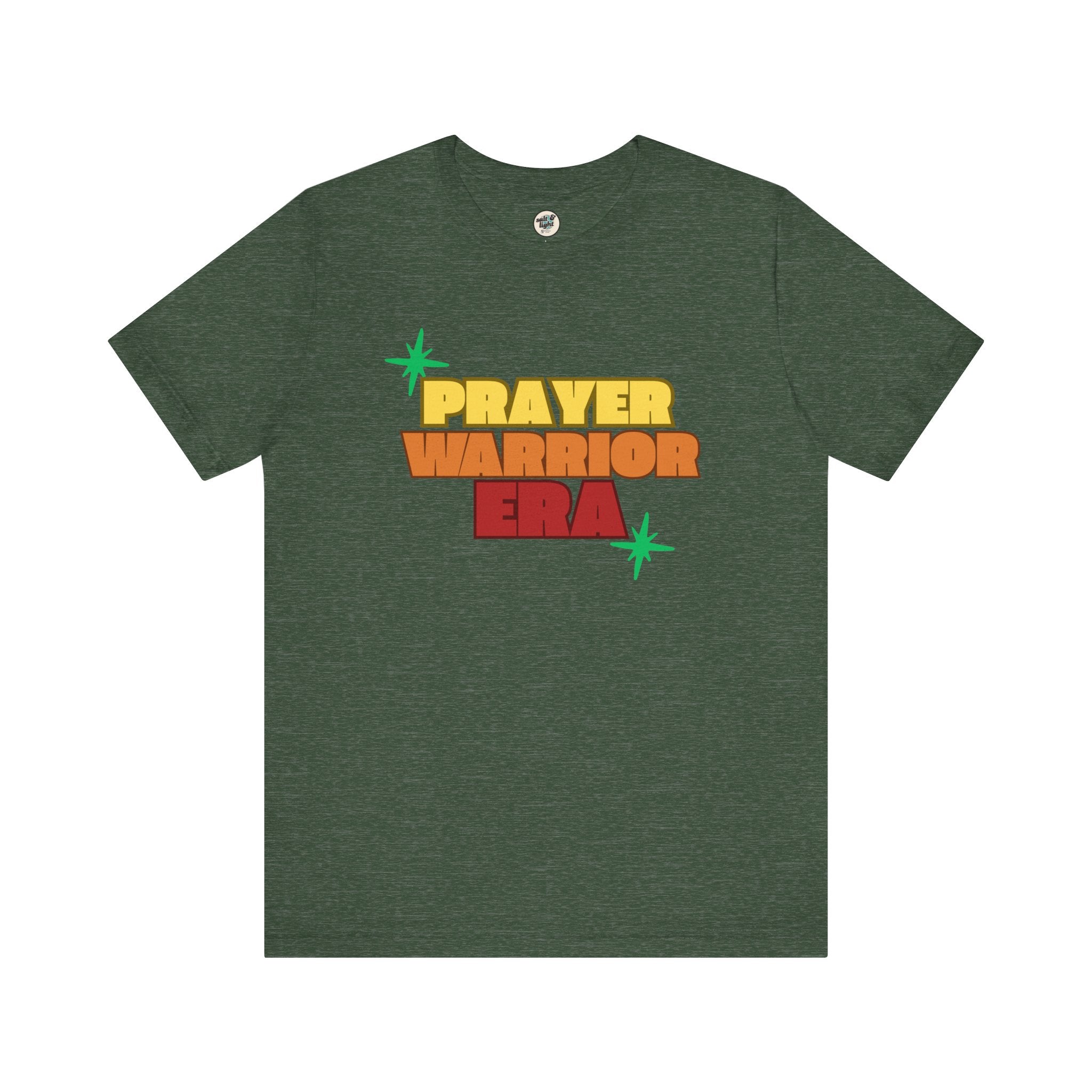 Prayer Warrior Era Tee, Perfect for Gift, Casual Wear, Christian Clothing, Gifts for Ministry, Christmas Gifts, Birthday Gifts, Gifts for Her, Gifts for Friends
