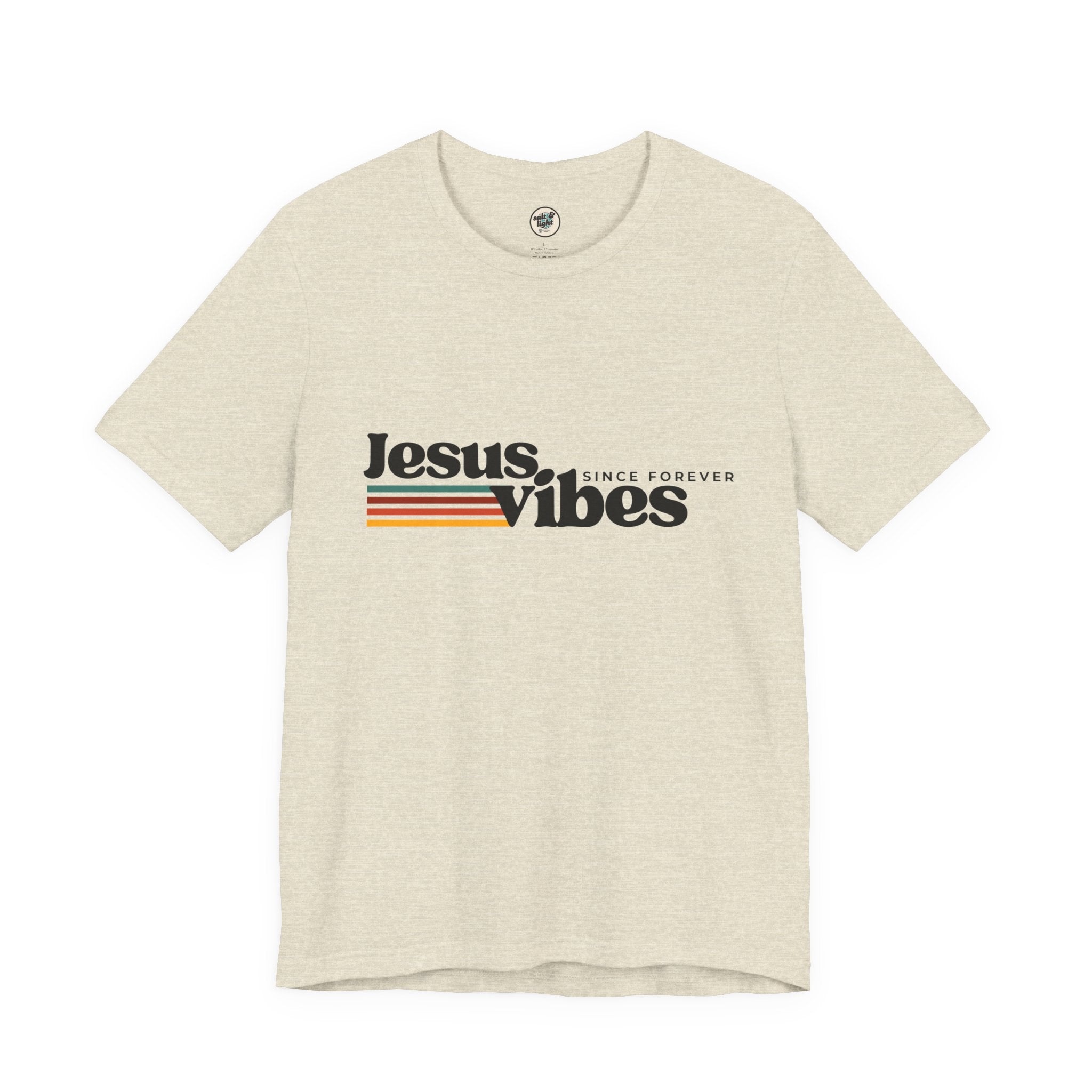 Jesus Vibes Tee, Perfect for Gift, Casual Wear, Christian Clothing, Gifts for Ministry, Christmas Gifts, Birthday Gifts, Gifts for Her, Gifts for Friends