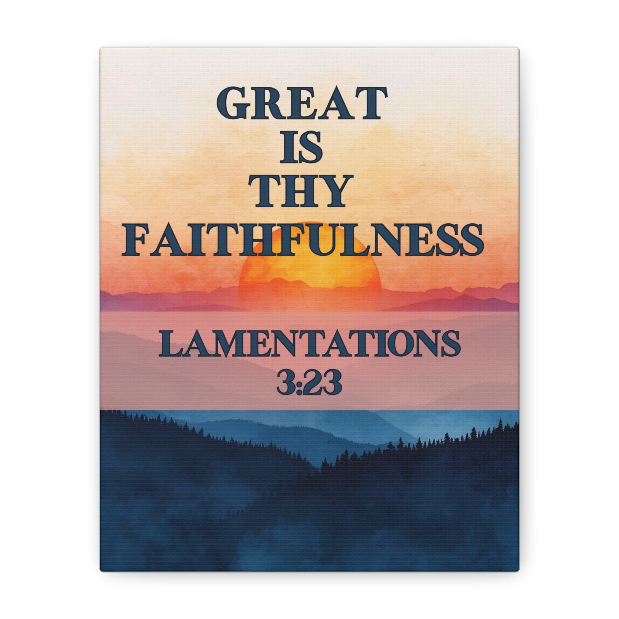 Great Is Thy Faithfulness Wall Art
