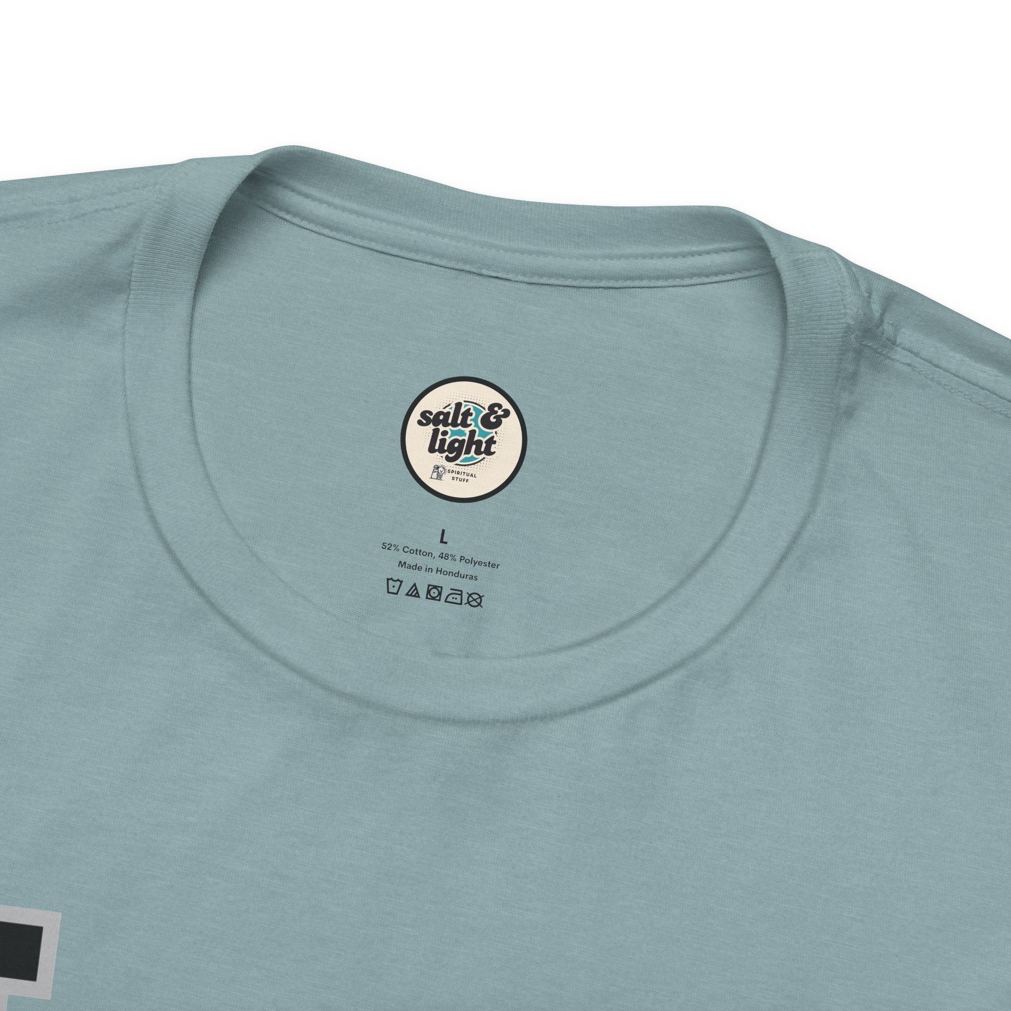 Be of Good Cheer John 16:33 Tee | Perfect for Gift, Casual Wear, Christian Clothing, Gifts for Ministry, Christmas Gifts, Birthday Gifts, Gifts for Her, Gifts for Friends