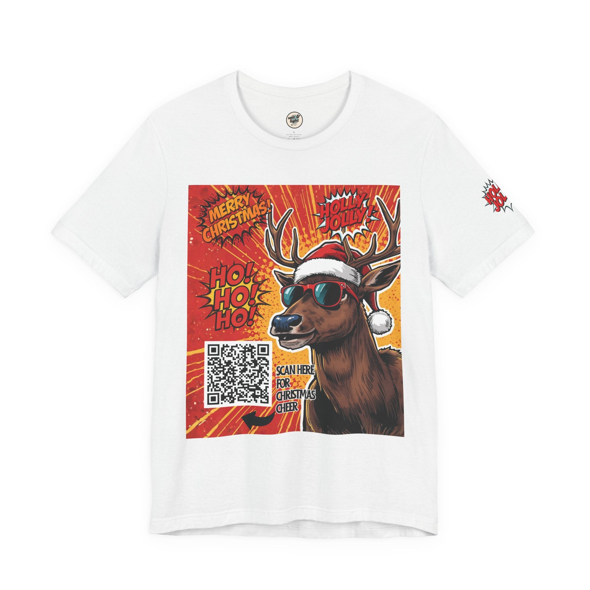 Run Run Rudolph Holiday Shirt w/ Spotify LinkPerfect for Gift, Casual Wear, Party, Humor, Vintage Style