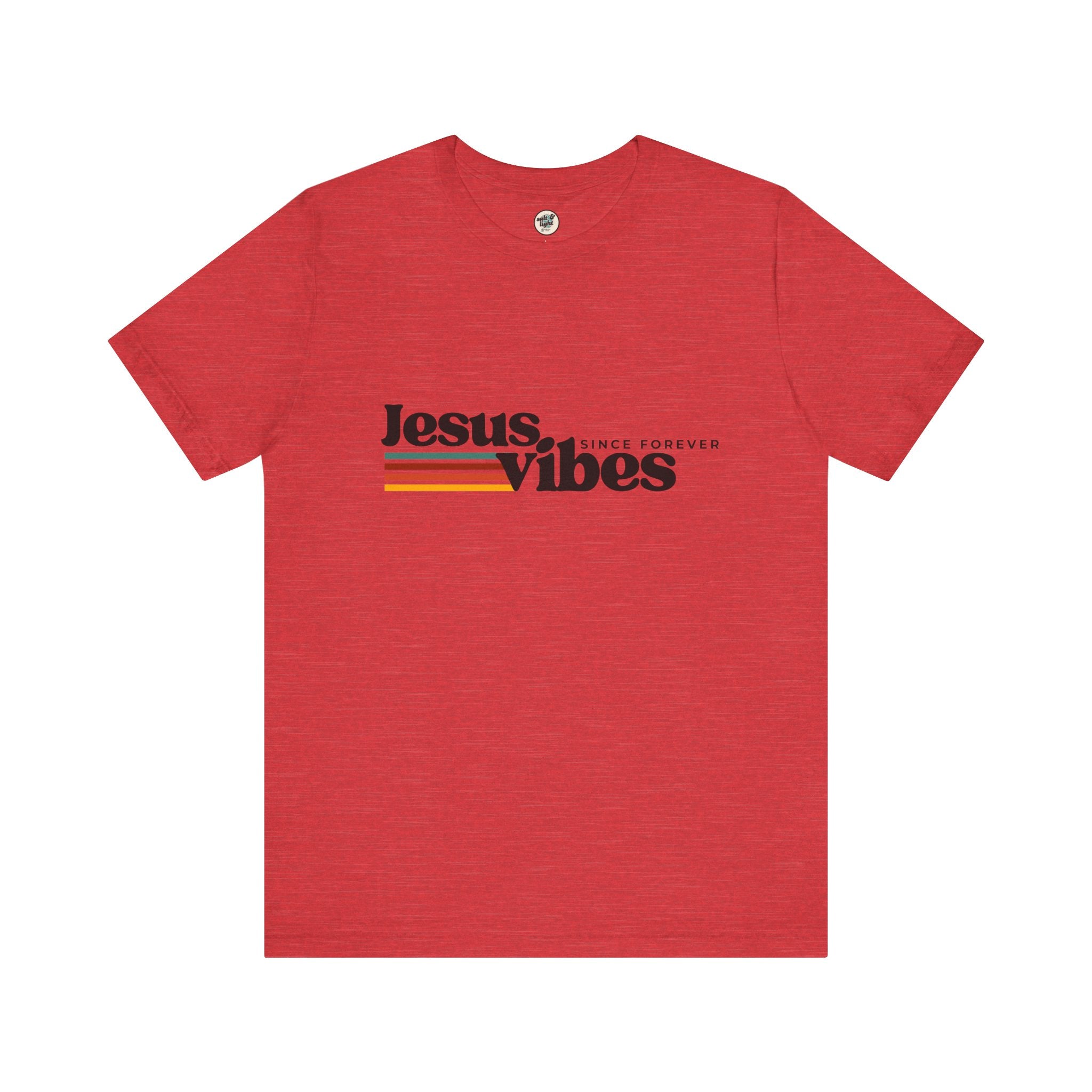 Jesus Vibes Tee, Perfect for Gift, Casual Wear, Christian Clothing, Gifts for Ministry, Christmas Gifts, Birthday Gifts, Gifts for Her, Gifts for Friends