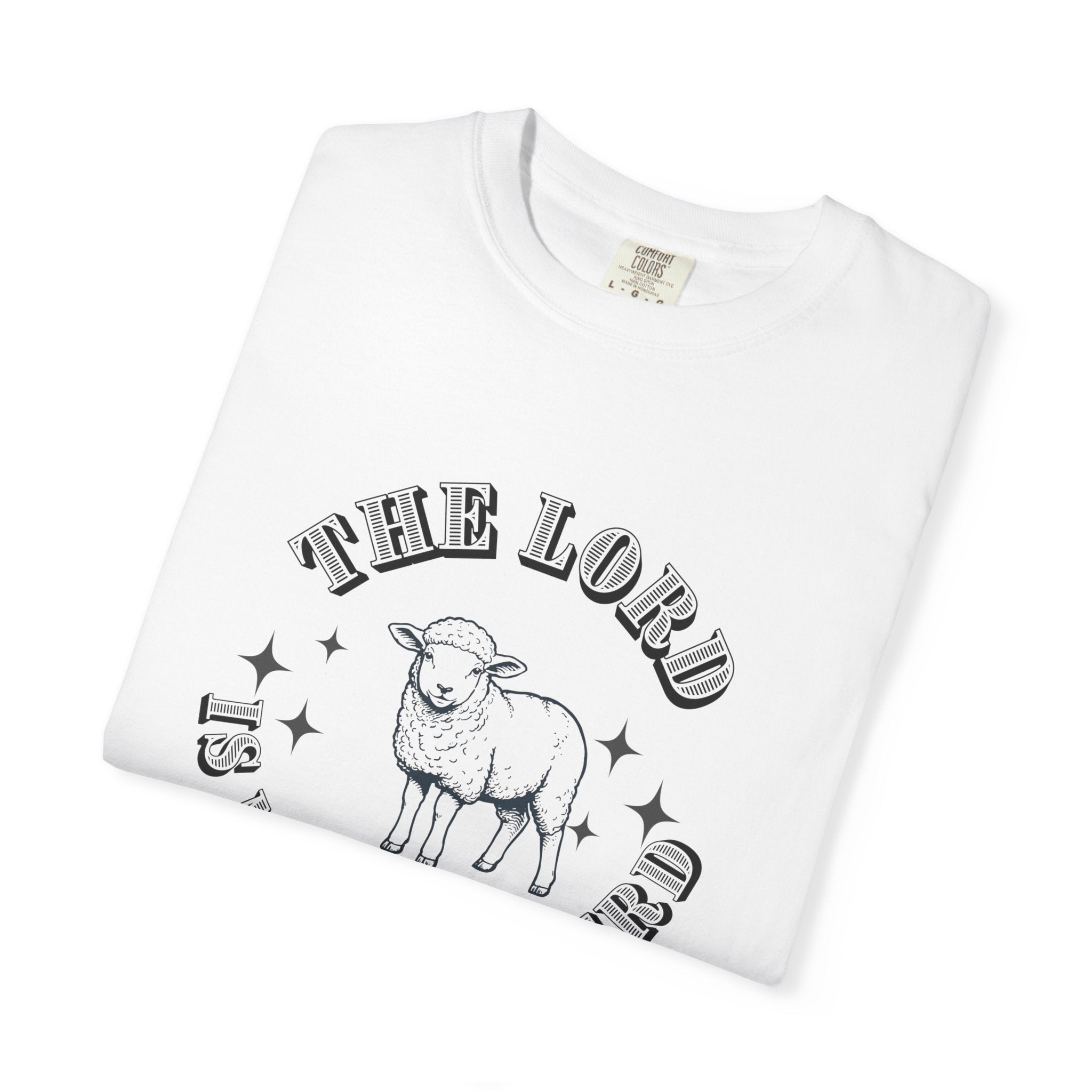 Sheperd Unisex Garment-Dyed T-shirt, Christian Tshirts, Christian Merchandise, Gifts for Church, Gifts for Christmas, Gifts for Birthdays, Christian Apparel