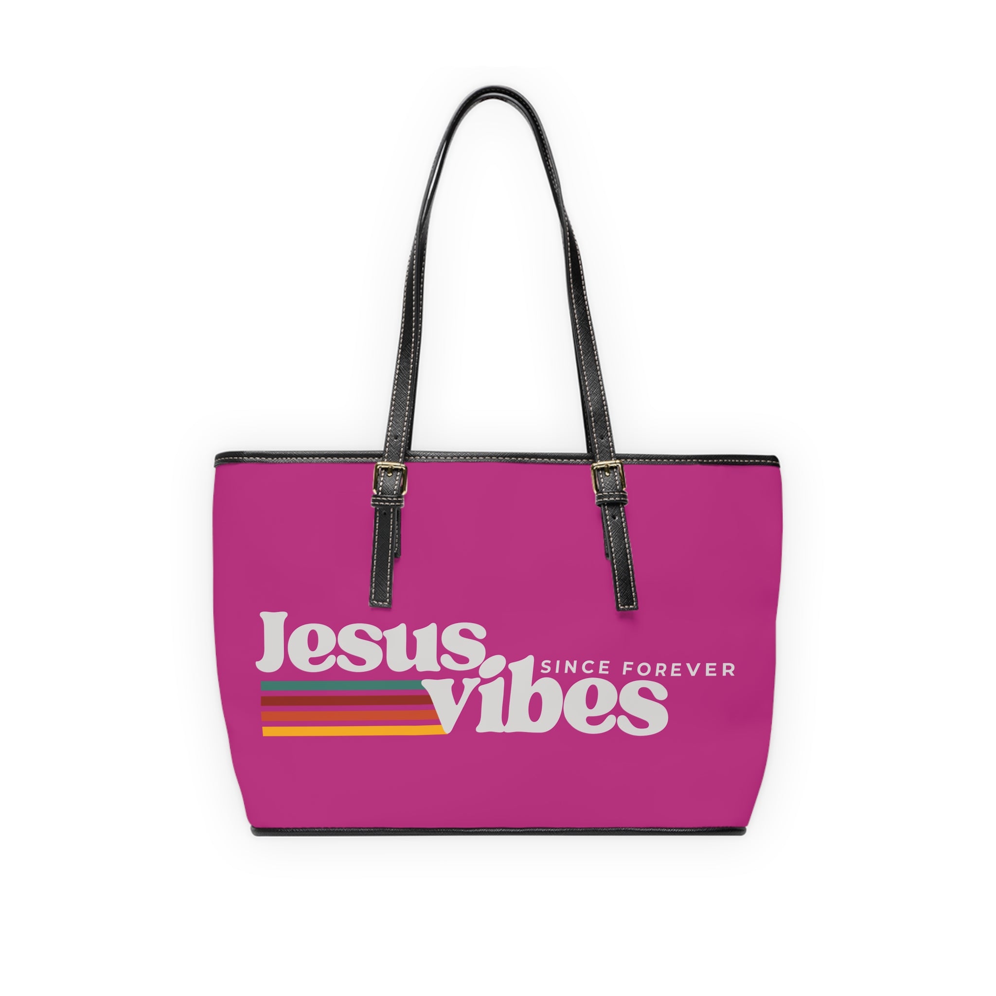 Jesus Vibes Handbag -  PU Leather Shoulder Bag