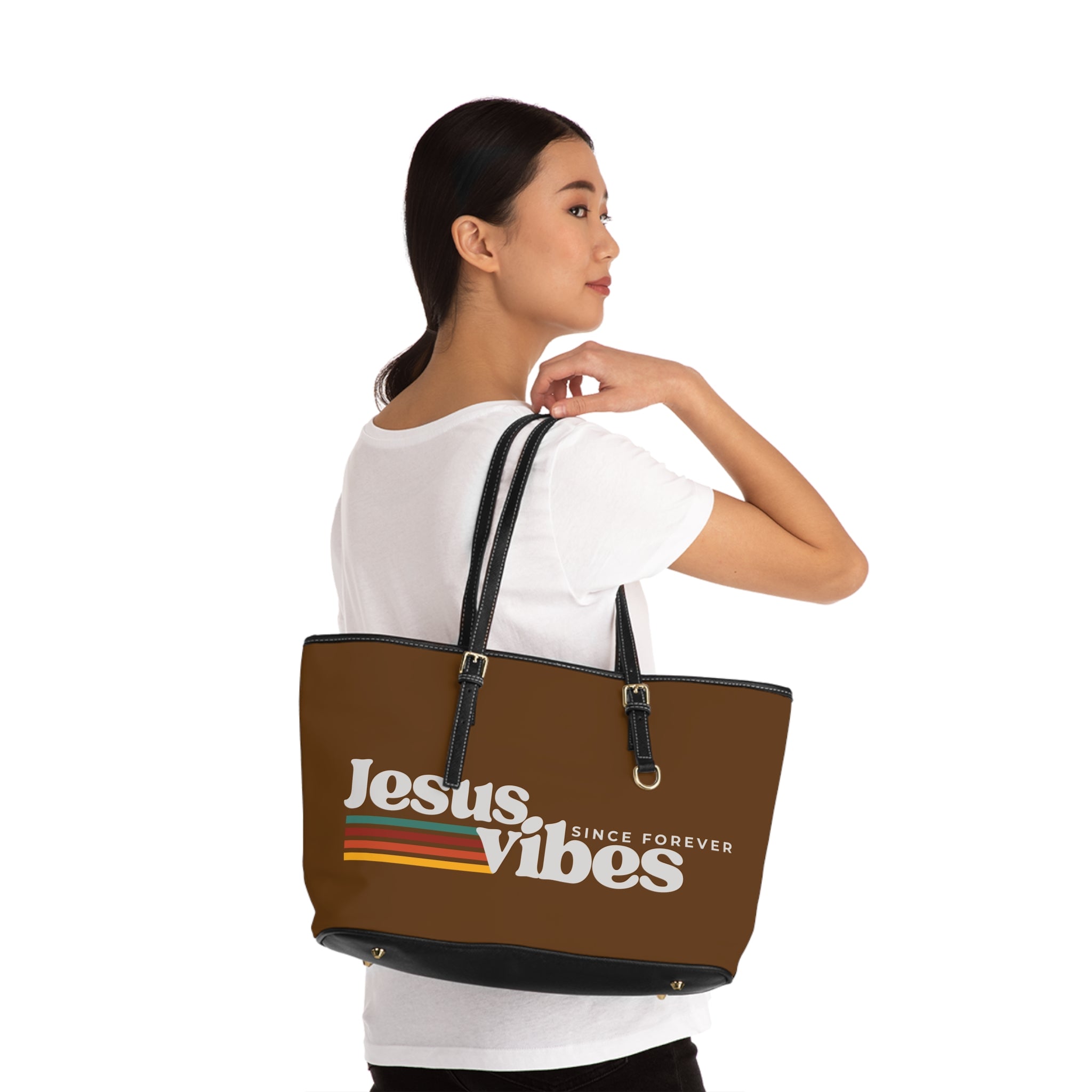 Jesus Vibes Handbag - PU Leather Shoulder Bag