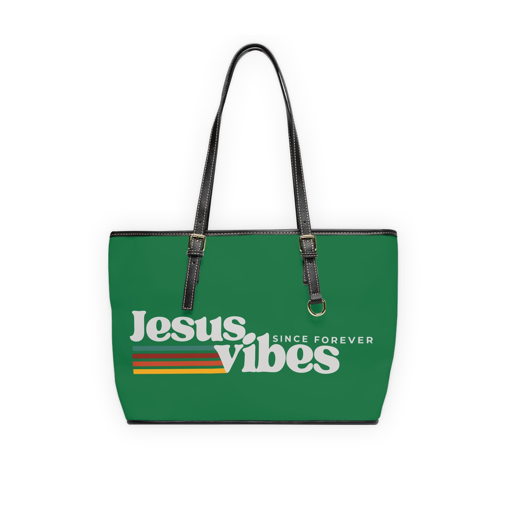 Jesus Vibes Handbag -  PU Leather Shoulder Bag