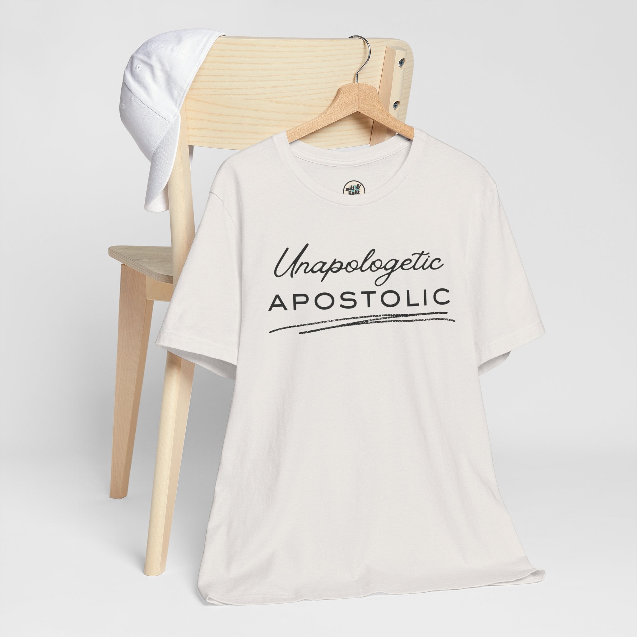 Unapologetic Apostolic Tee | Perfect for Gift, Casual Wear, Christian Clothing, Gifts for Ministry, Christmas Gifts, Birthday Gifts, Gifts for Her, Gifts for Friends