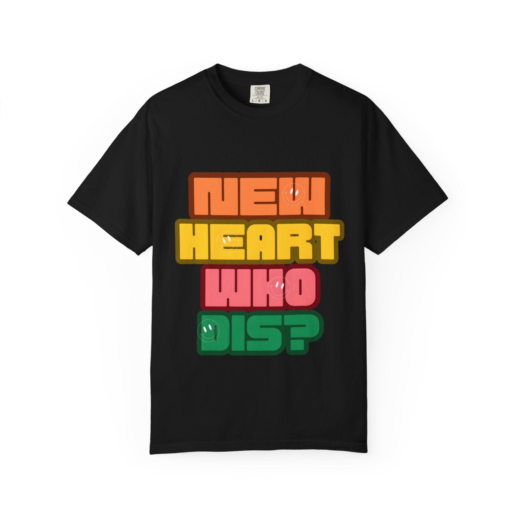 New Heart Unisex Garment-Dyed T-shirt, Christian Tshirts, Christian Merchandise, Gifts for Church, Gifts for Christmas, Gifts for Birthdays, Christian Apparel