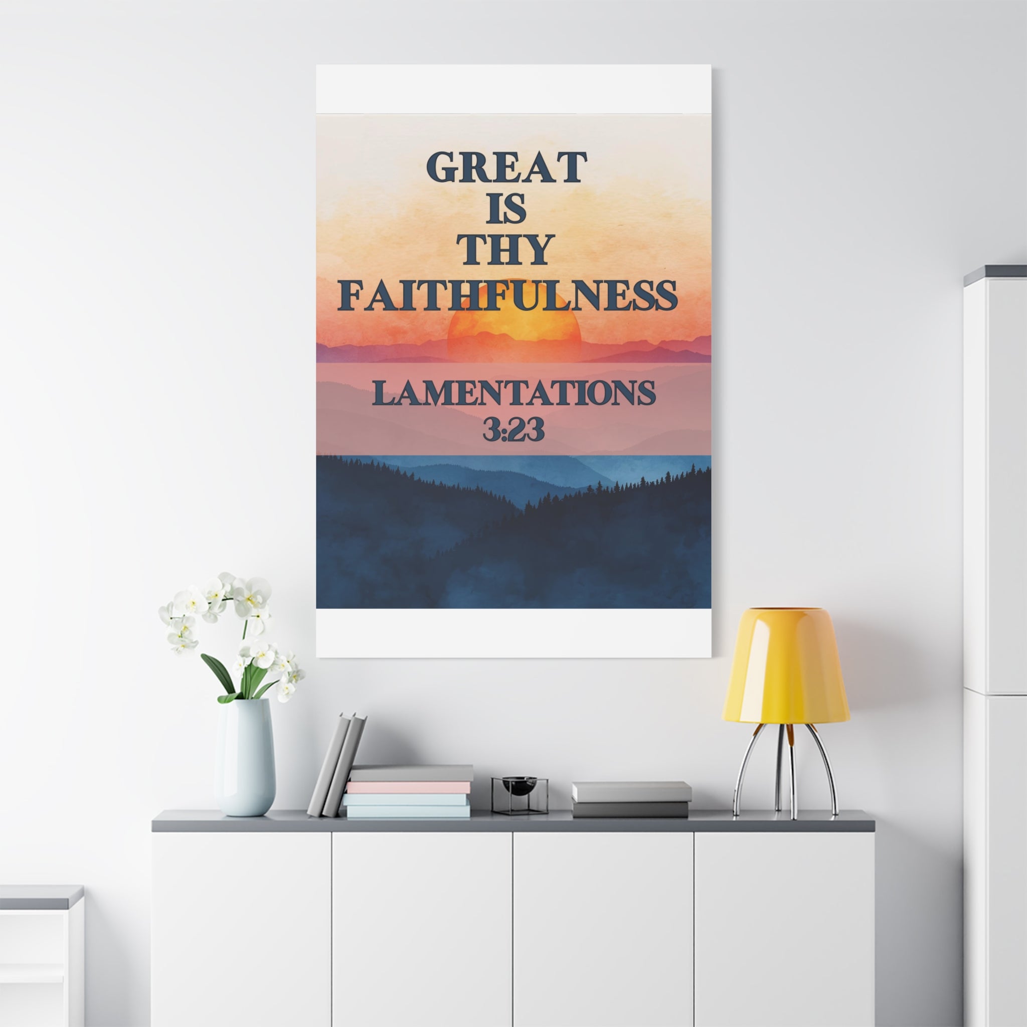 Great Is Thy Faithfulness Wall Art
