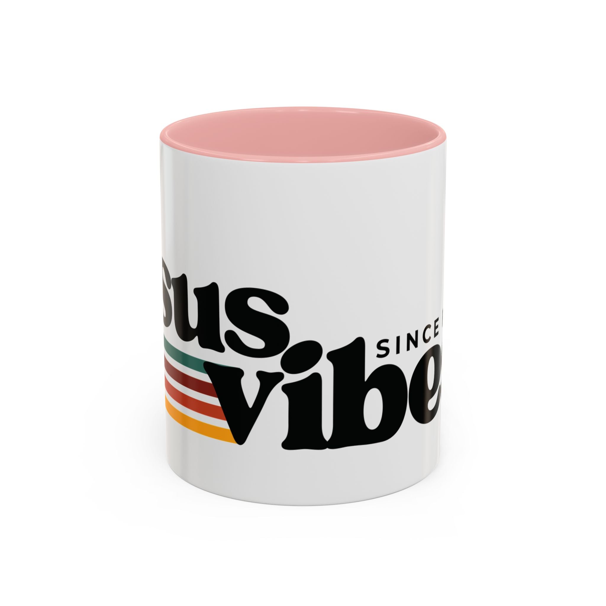 ☕️ Jesus Vibes Since Forever Mug – Retro Faith Edition, (11oz, 15oz) Christian Gifts, Christmas Gifts, Birthday Gifts, Gifts for Her, Gifts for Him, Gifts for Ministry, Retro Coffee Mugs