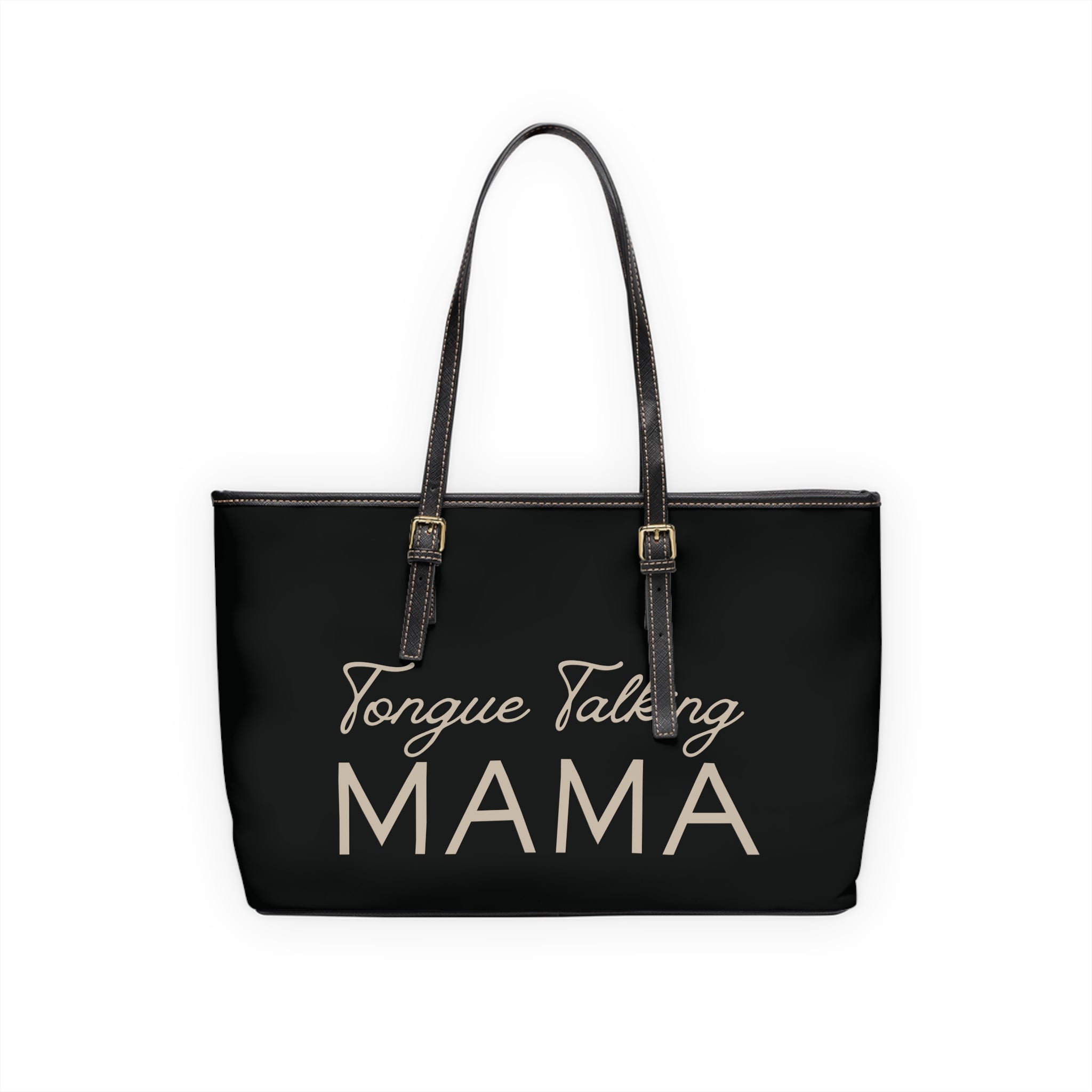 Tongue Talkin' Mama Handbag - PU Leather Shoulder Bag