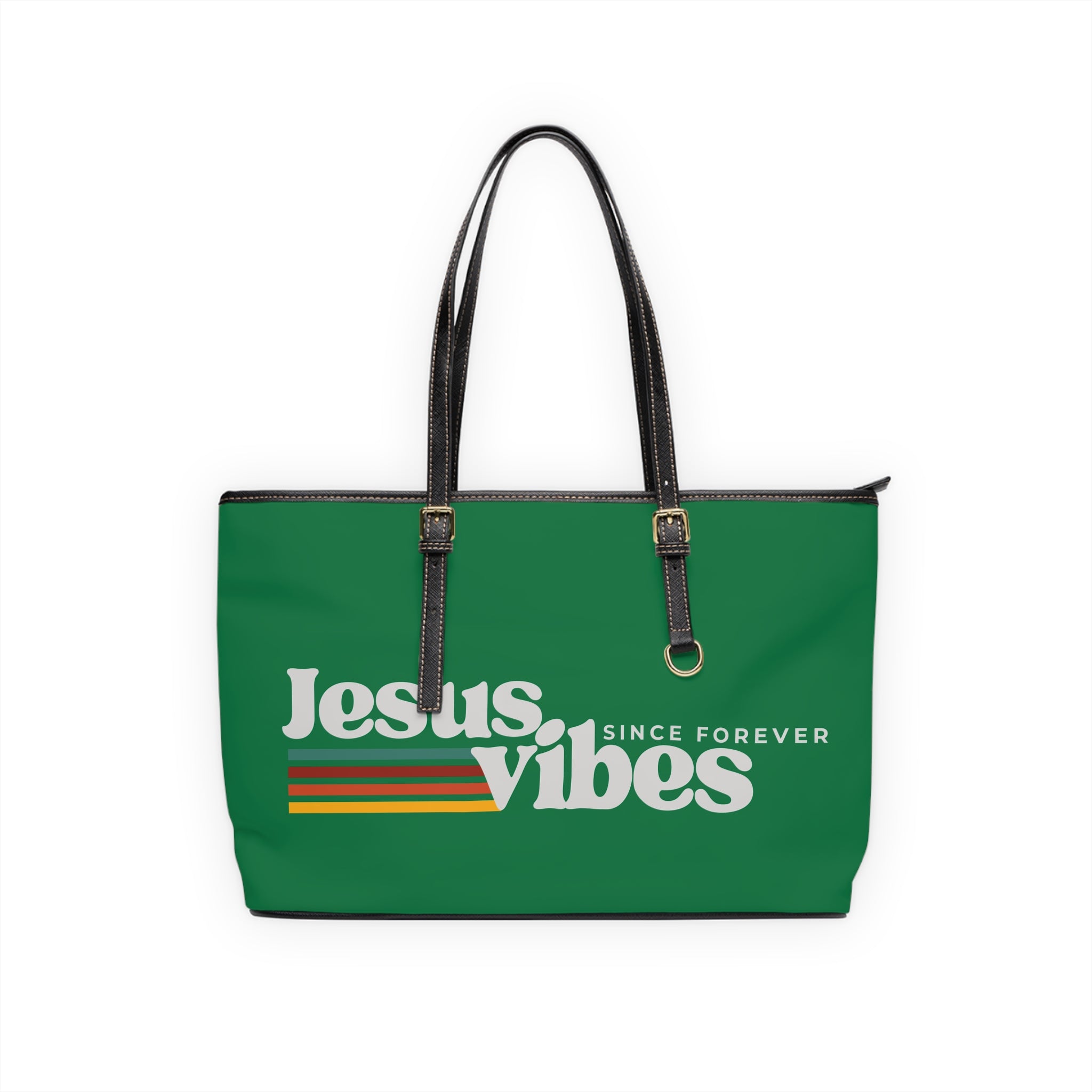 Jesus Vibes Handbag -  PU Leather Shoulder Bag