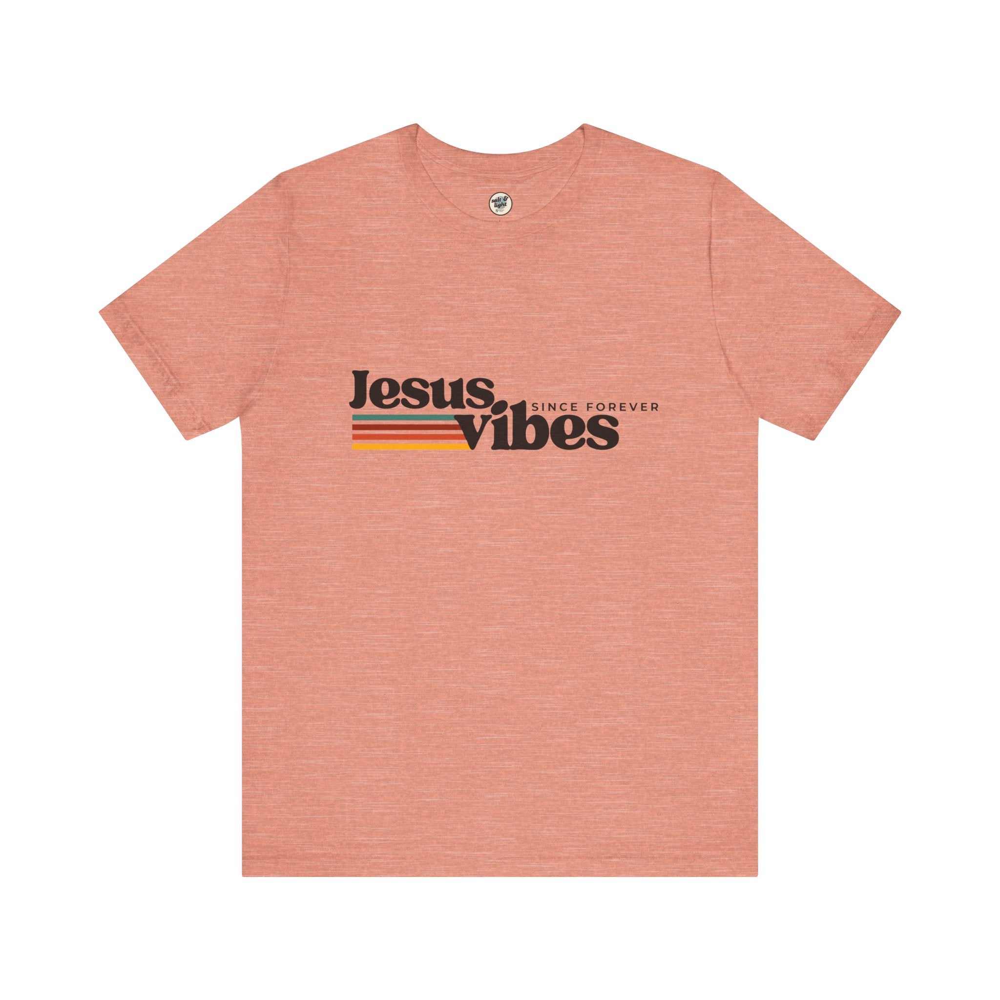 Jesus Vibes Tee, Perfect for Gift, Casual Wear, Christian Clothing, Gifts for Ministry, Christmas Gifts, Birthday Gifts, Gifts for Her, Gifts for Friends