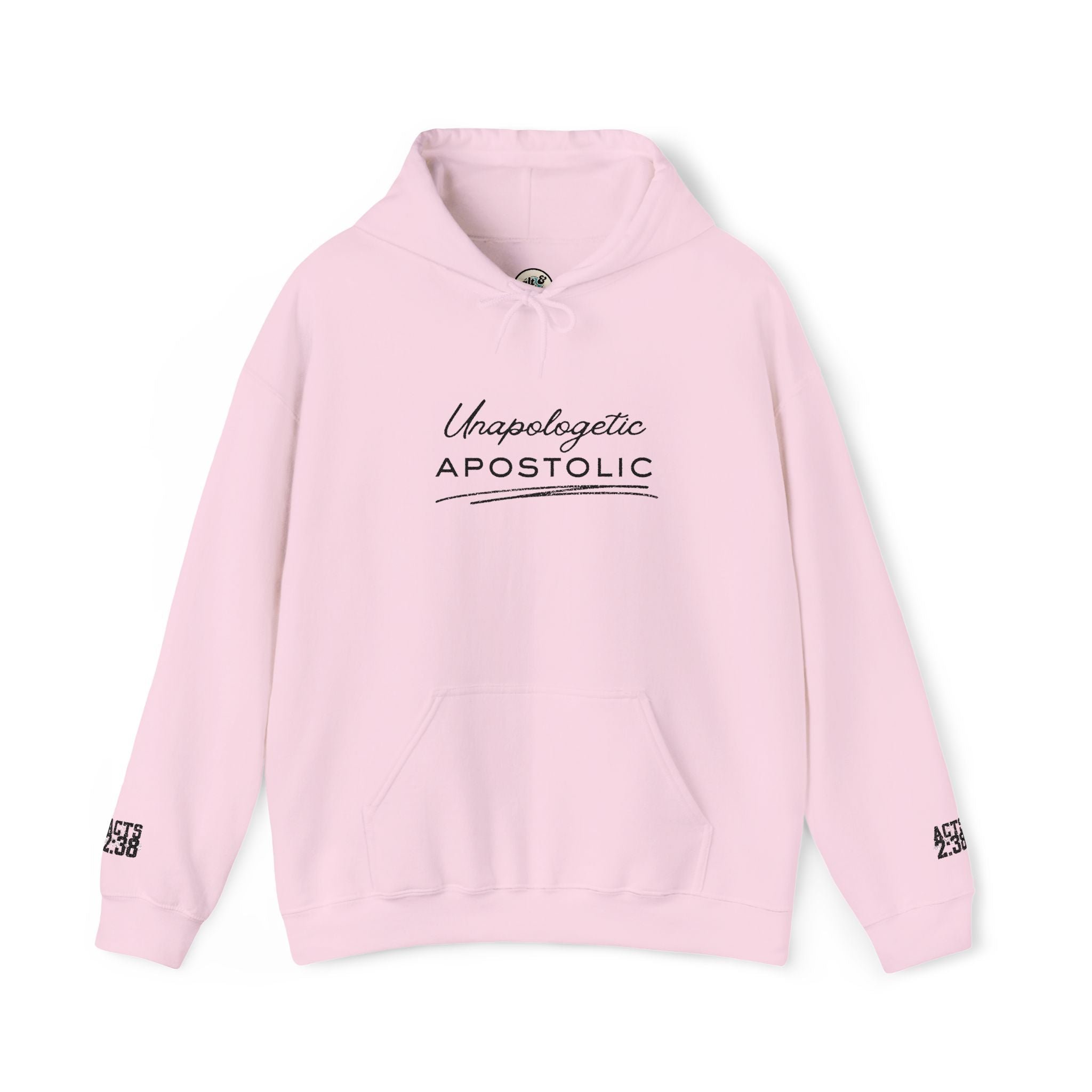 Unapologetic Apostolic Embroidered Unisex Heavy Blend™ Hooded Sweatshirt, Religious Gifts, Christian Apparel, Christmas Gifts, Gifts for Her, Gifts for Him, Gifts for Teenagers, Birthday Gifts