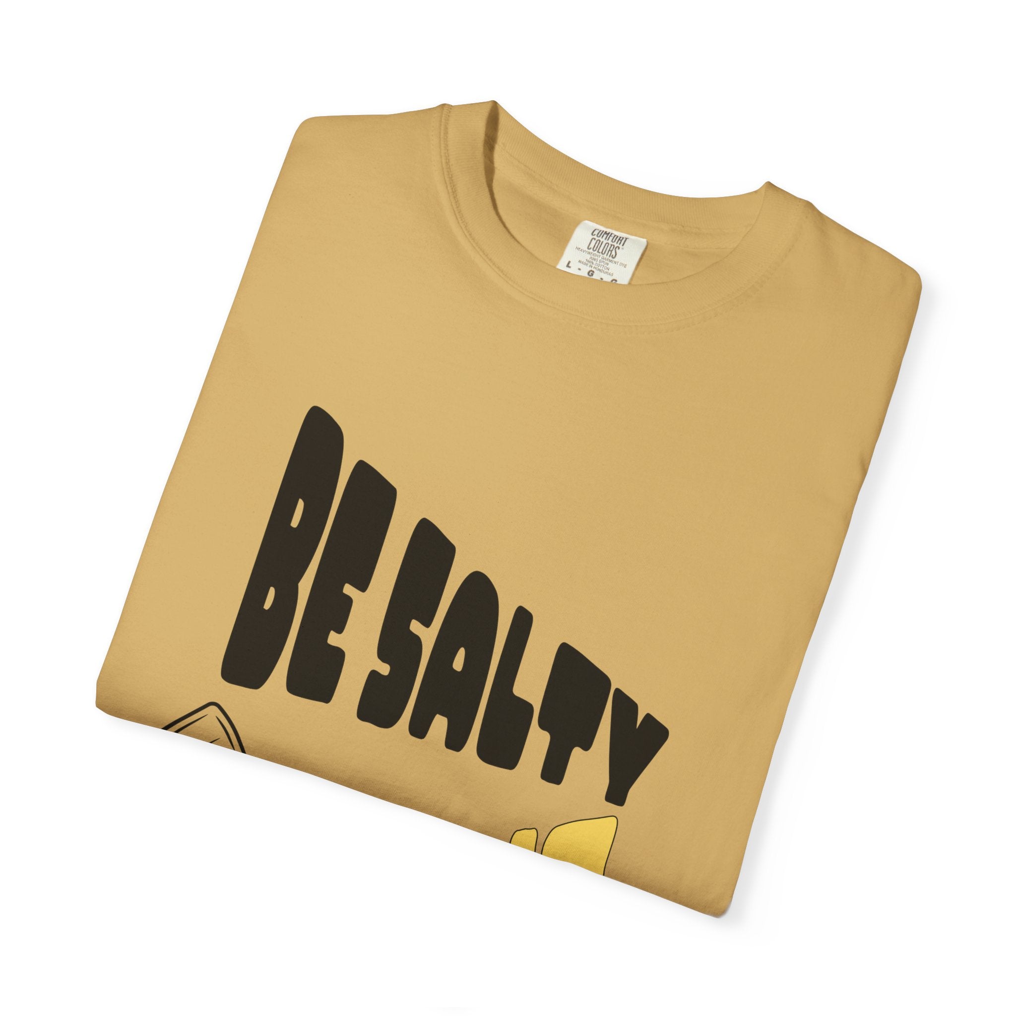 Be Salty Stay Lit Unisex Garment-Dyed T-shirt, Christian Tshirts, Christian Merchandise, Gifts for Church, Gifts for Christmas, Gifts for Birthdays, Christian Apparel