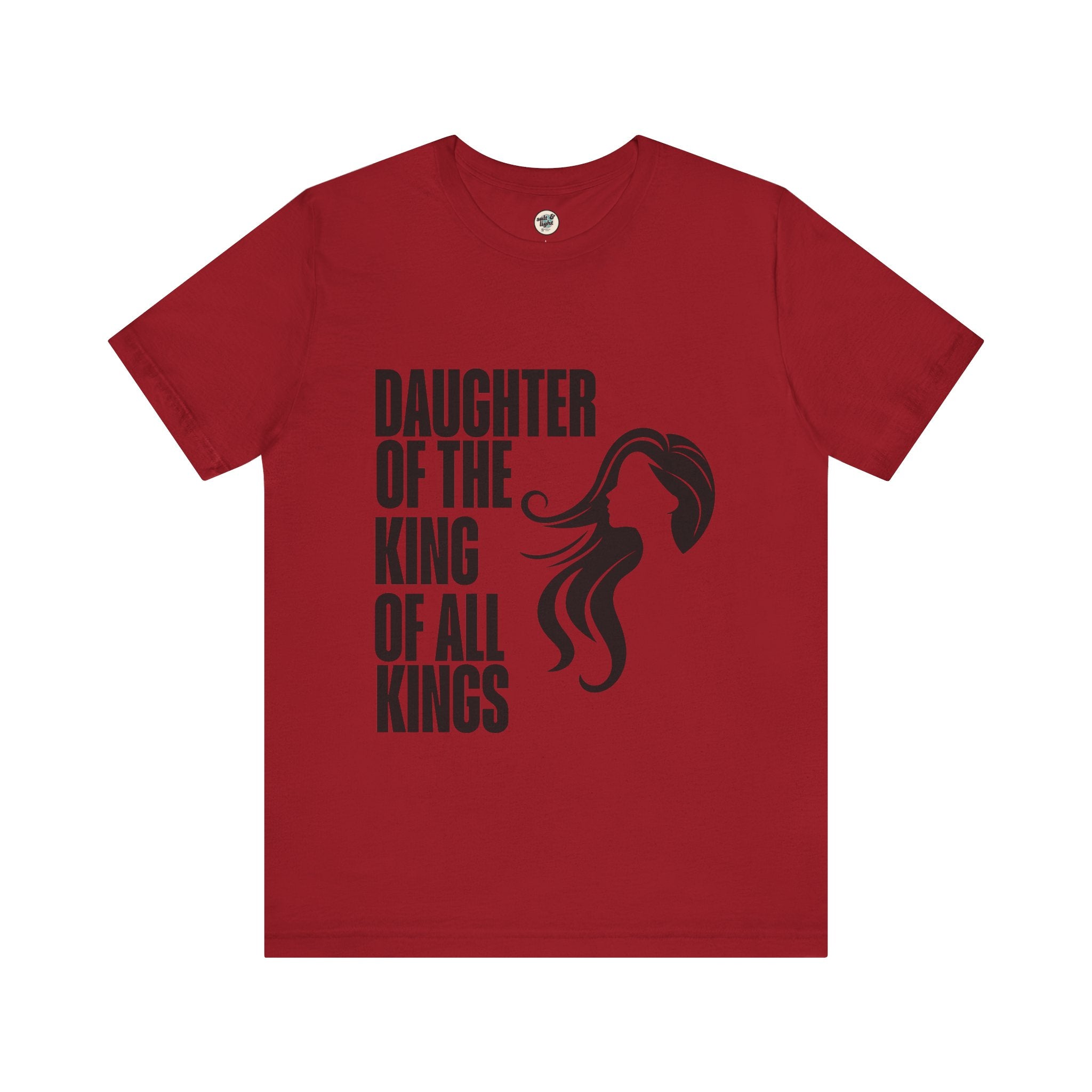 Daughter of the King Tee, Perfect for Gift, Casual Wear, Christian Clothing, Gifts for Ministry, Christmas Gifts, Birthday Gifts, Gifts for Her, Gifts for Friends
