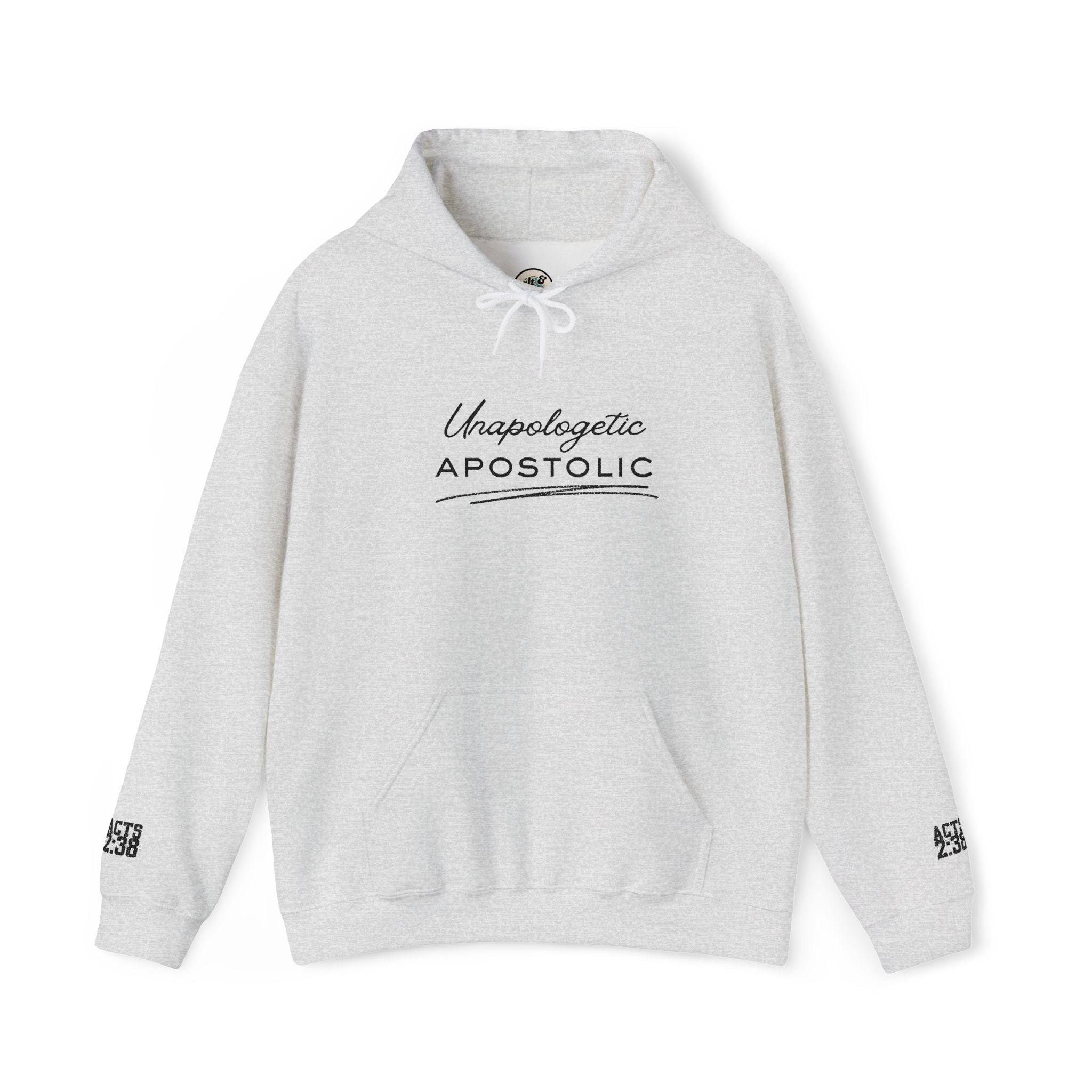 Unapologetic Apostolic Embroidered Unisex Heavy Blend™ Hooded Sweatshirt, Religious Gifts, Christian Apparel, Christmas Gifts, Gifts for Her, Gifts for Him, Gifts for Teenagers, Birthday Gifts