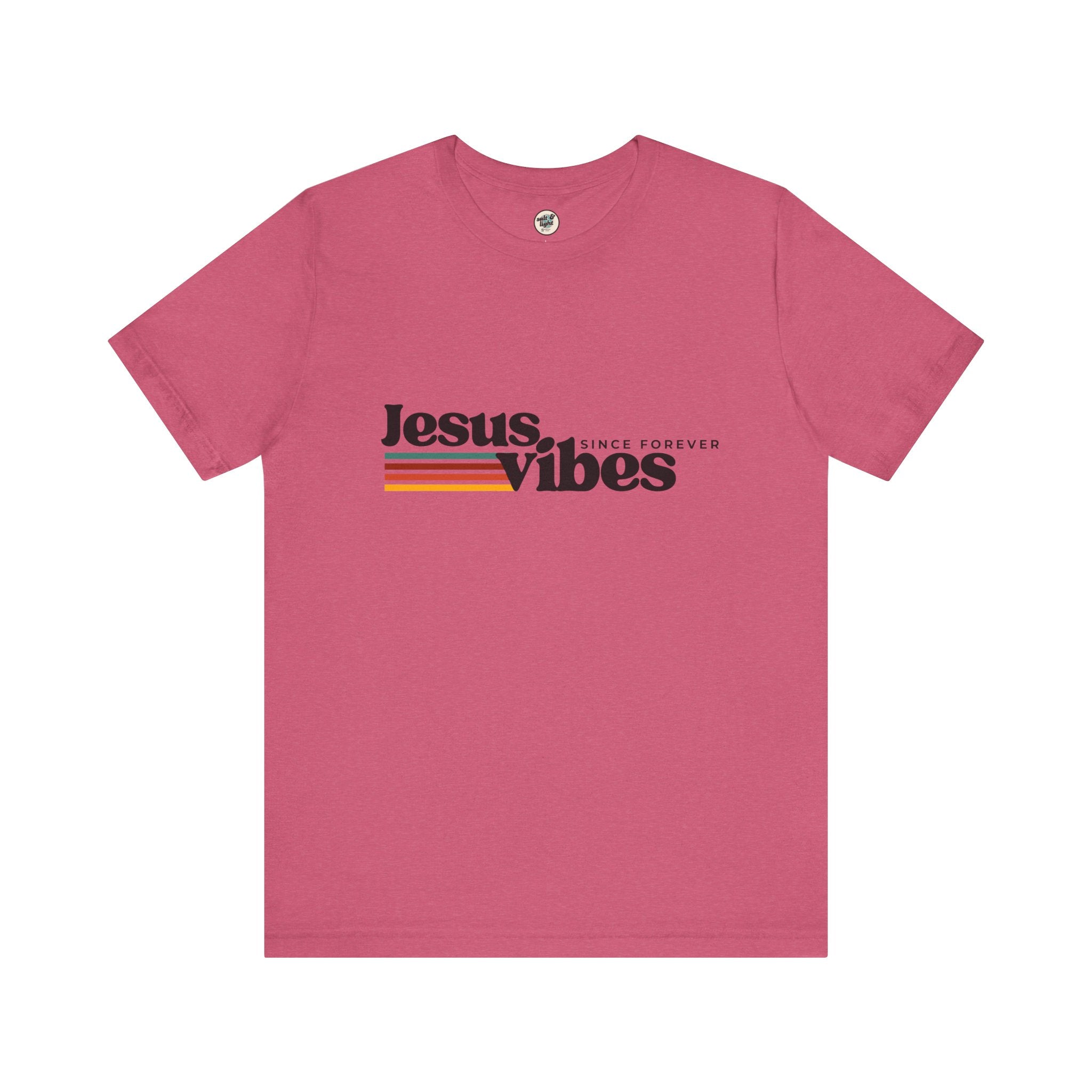 Jesus Vibes Tee, Perfect for Gift, Casual Wear, Christian Clothing, Gifts for Ministry, Christmas Gifts, Birthday Gifts, Gifts for Her, Gifts for Friends