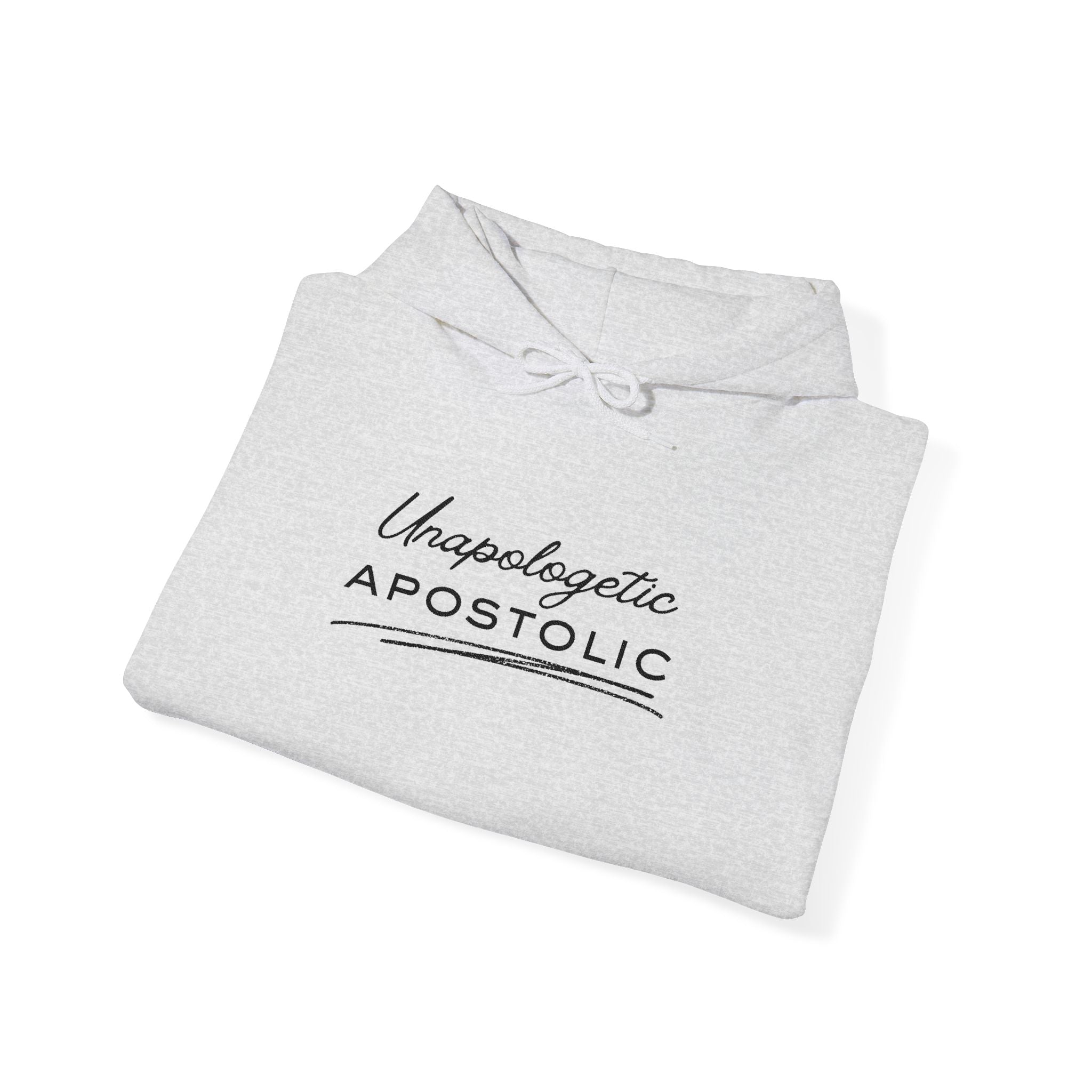 Unapologetic Apostolic Embroidered Unisex Heavy Blend™ Hooded Sweatshirt, Religious Gifts, Christian Apparel, Christmas Gifts, Gifts for Her, Gifts for Him, Gifts for Teenagers, Birthday Gifts