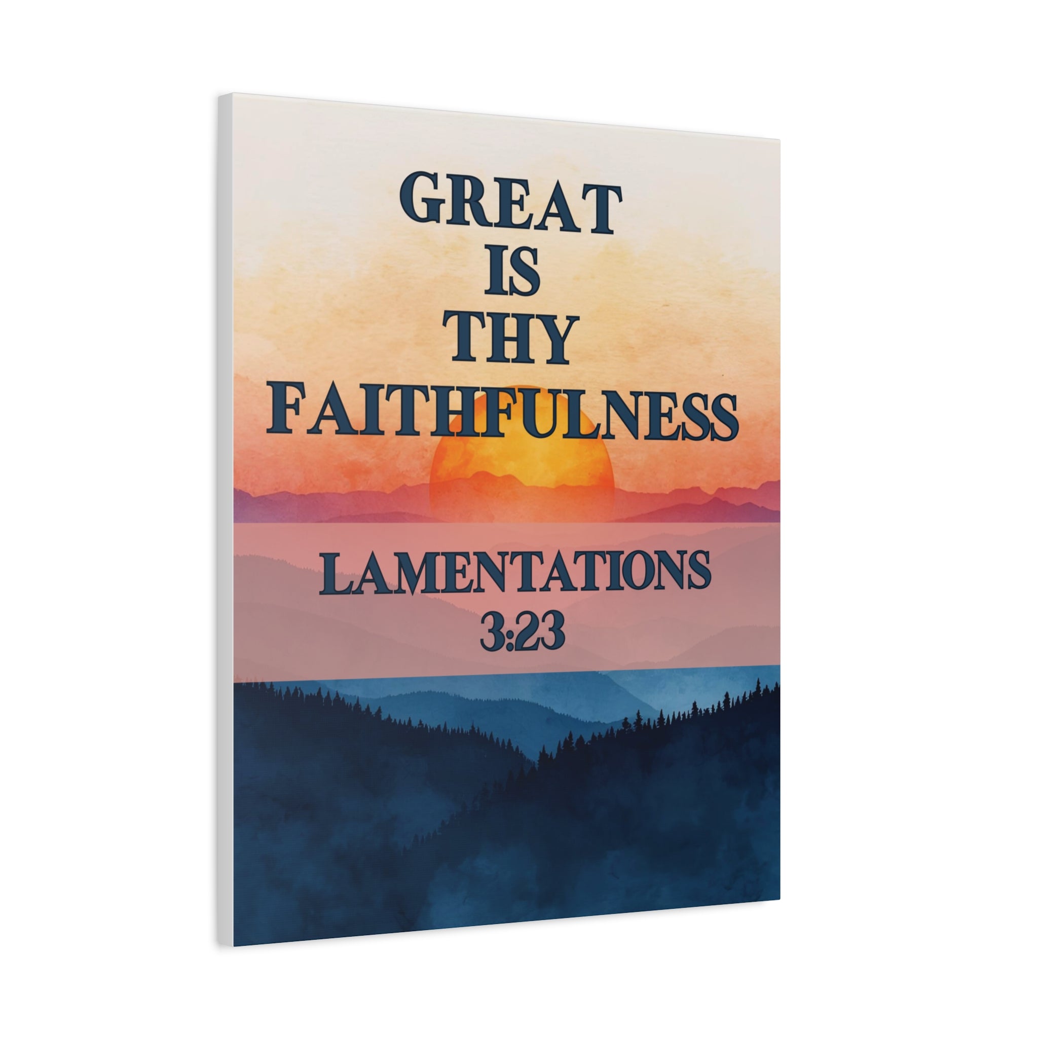 Great Is Thy Faithfulness Wall Art