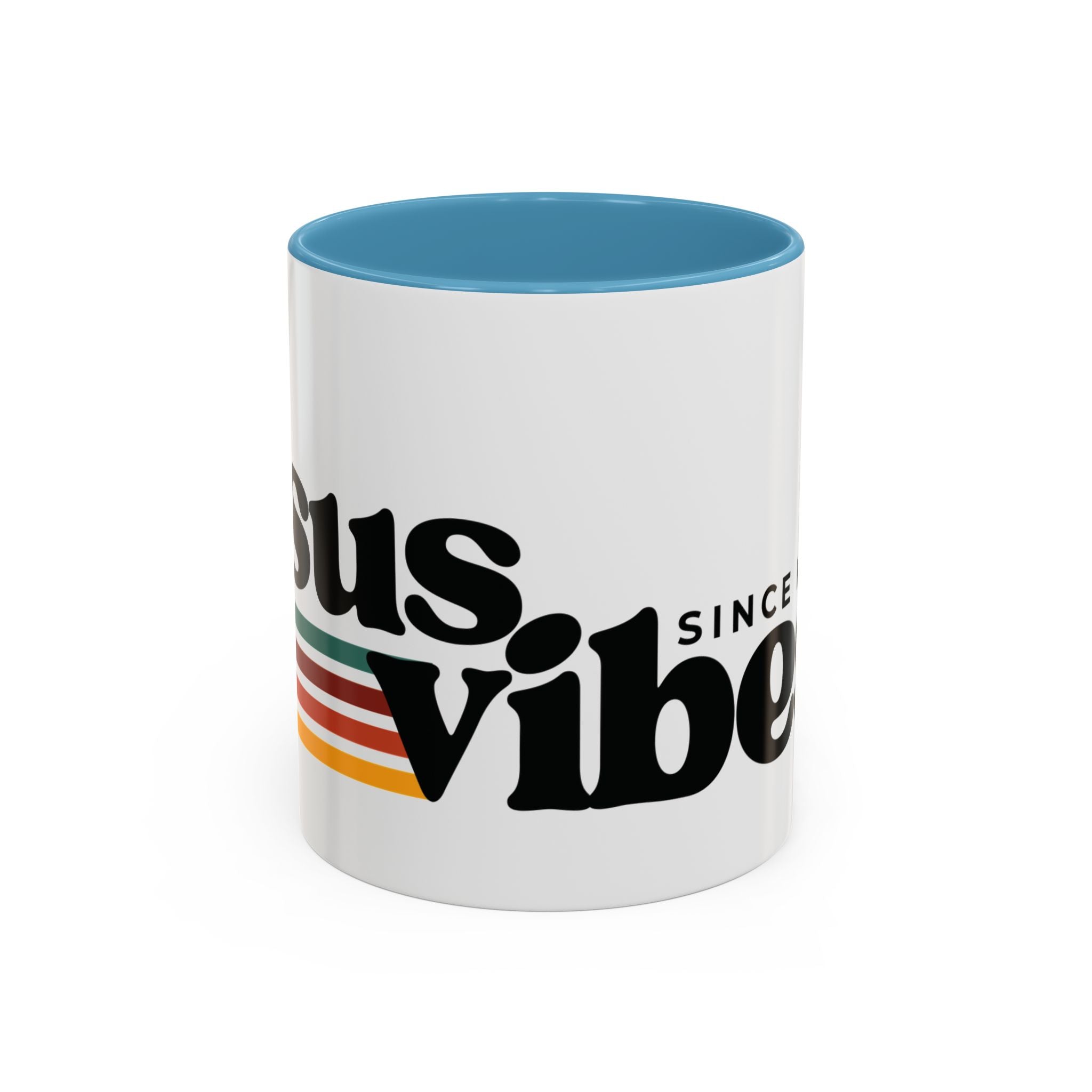 ☕️ Jesus Vibes Since Forever Mug – Retro Faith Edition, (11oz, 15oz) Christian Gifts, Christmas Gifts, Birthday Gifts, Gifts for Her, Gifts for Him, Gifts for Ministry, Retro Coffee Mugs