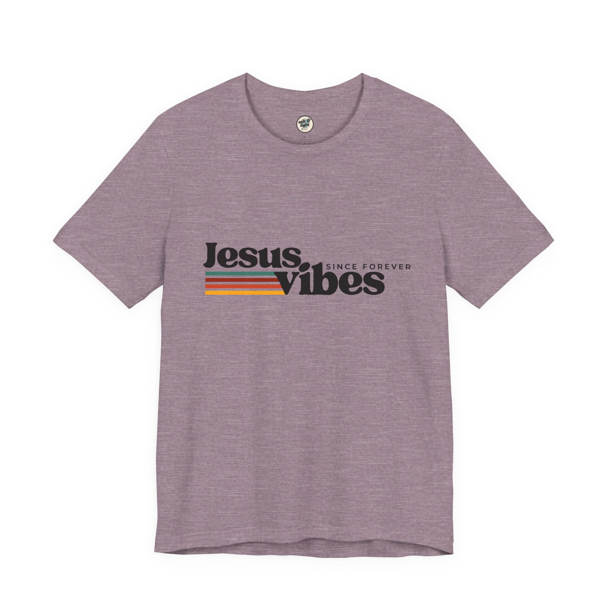 Jesus Vibes Tee, Perfect for Gift, Casual Wear, Christian Clothing, Gifts for Ministry, Christmas Gifts, Birthday Gifts, Gifts for Her, Gifts for Friends