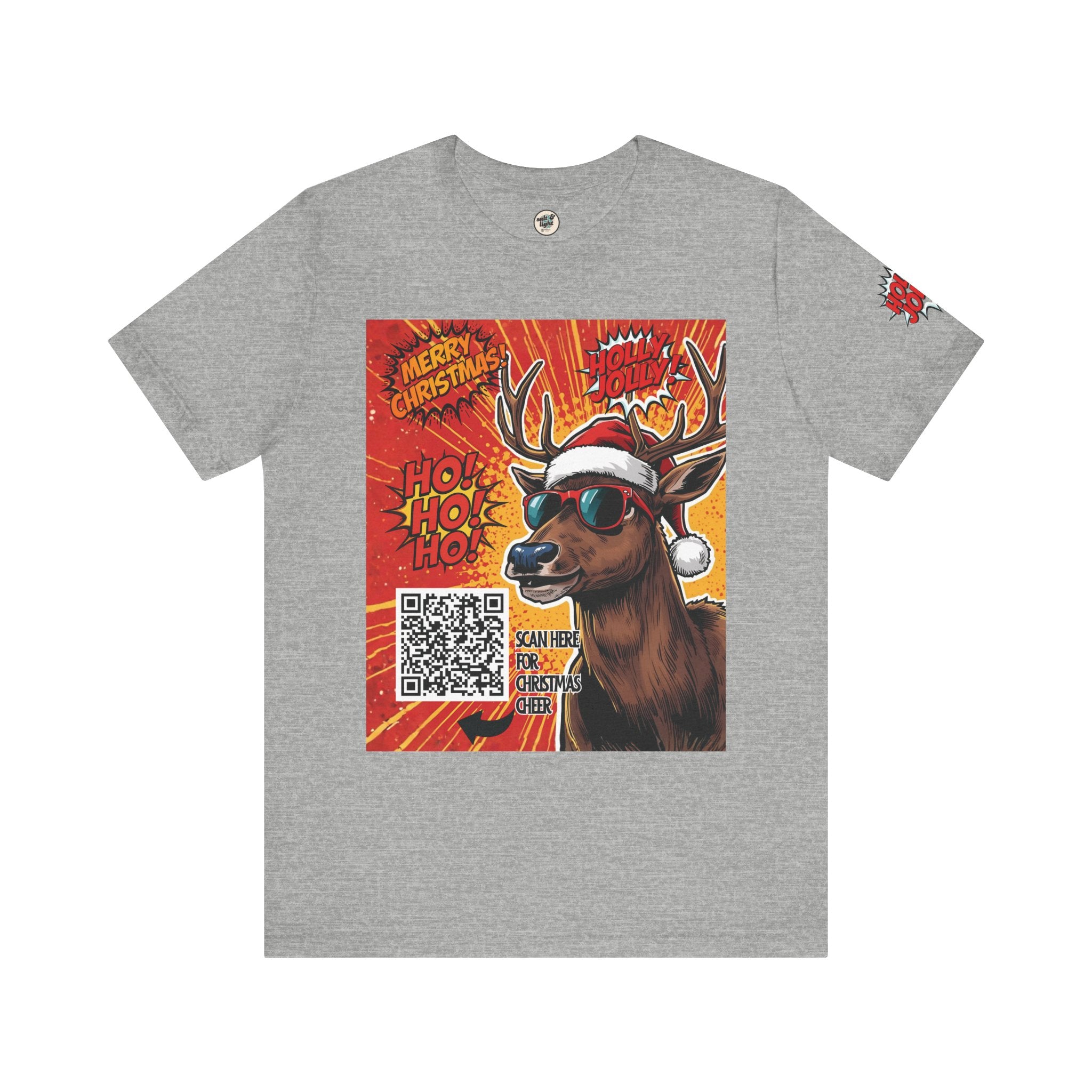 Run Run Rudolph Holiday Shirt w/ Spotify LinkPerfect for Gift, Casual Wear, Party, Humor, Vintage Style