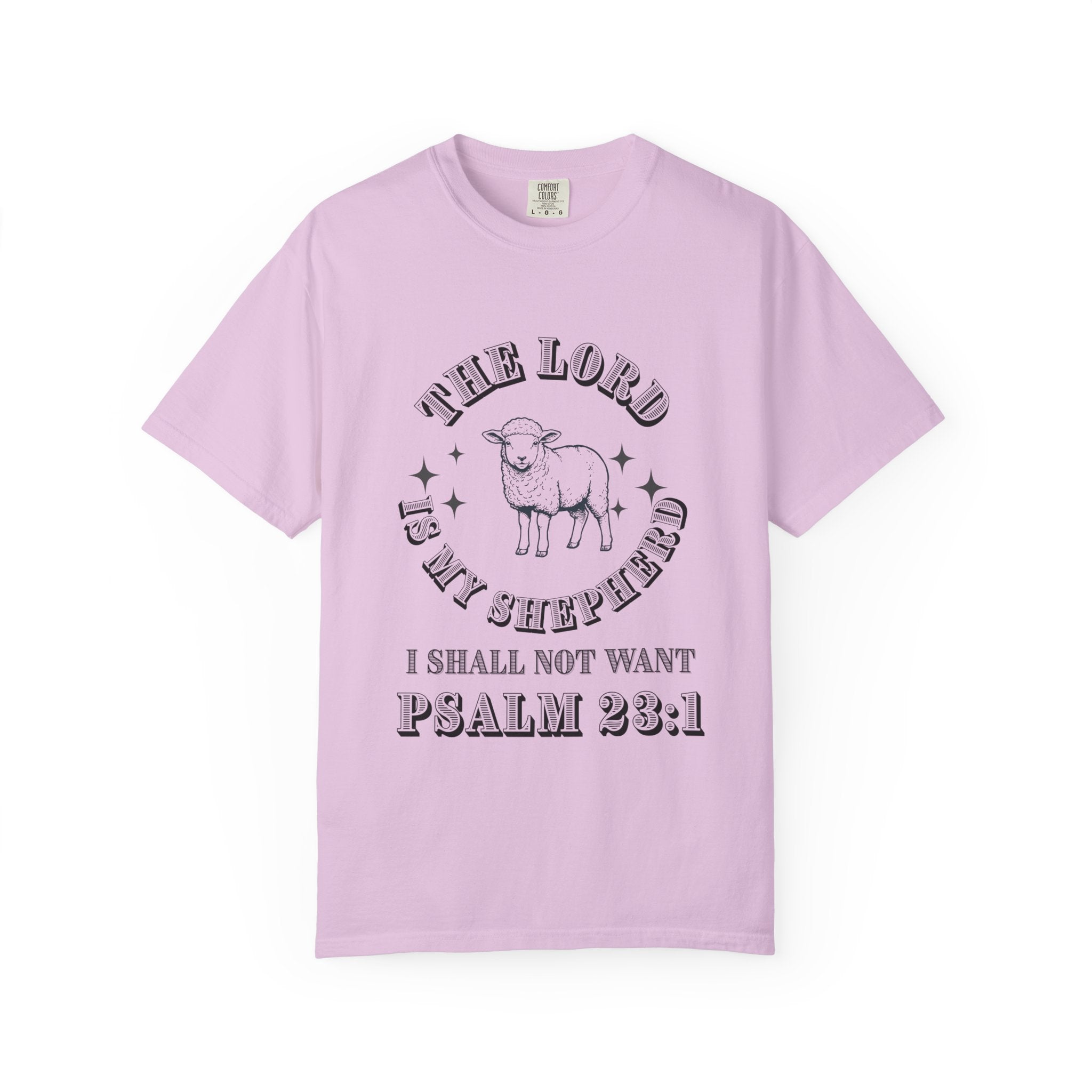 Sheperd Unisex Garment-Dyed T-shirt, Christian Tshirts, Christian Merchandise, Gifts for Church, Gifts for Christmas, Gifts for Birthdays, Christian Apparel