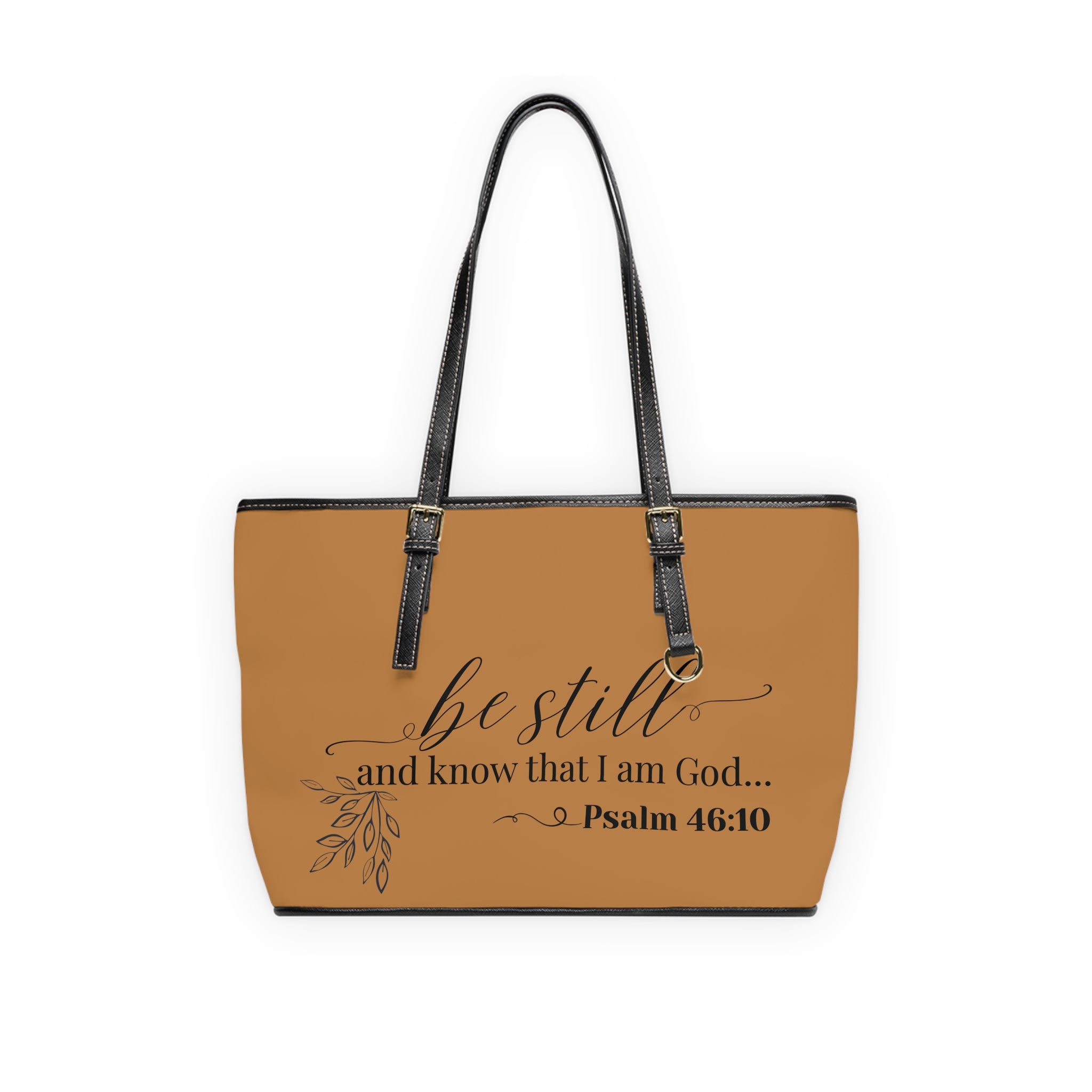 Stillness & Strength Handbag - PU Leather Shoulder Bag