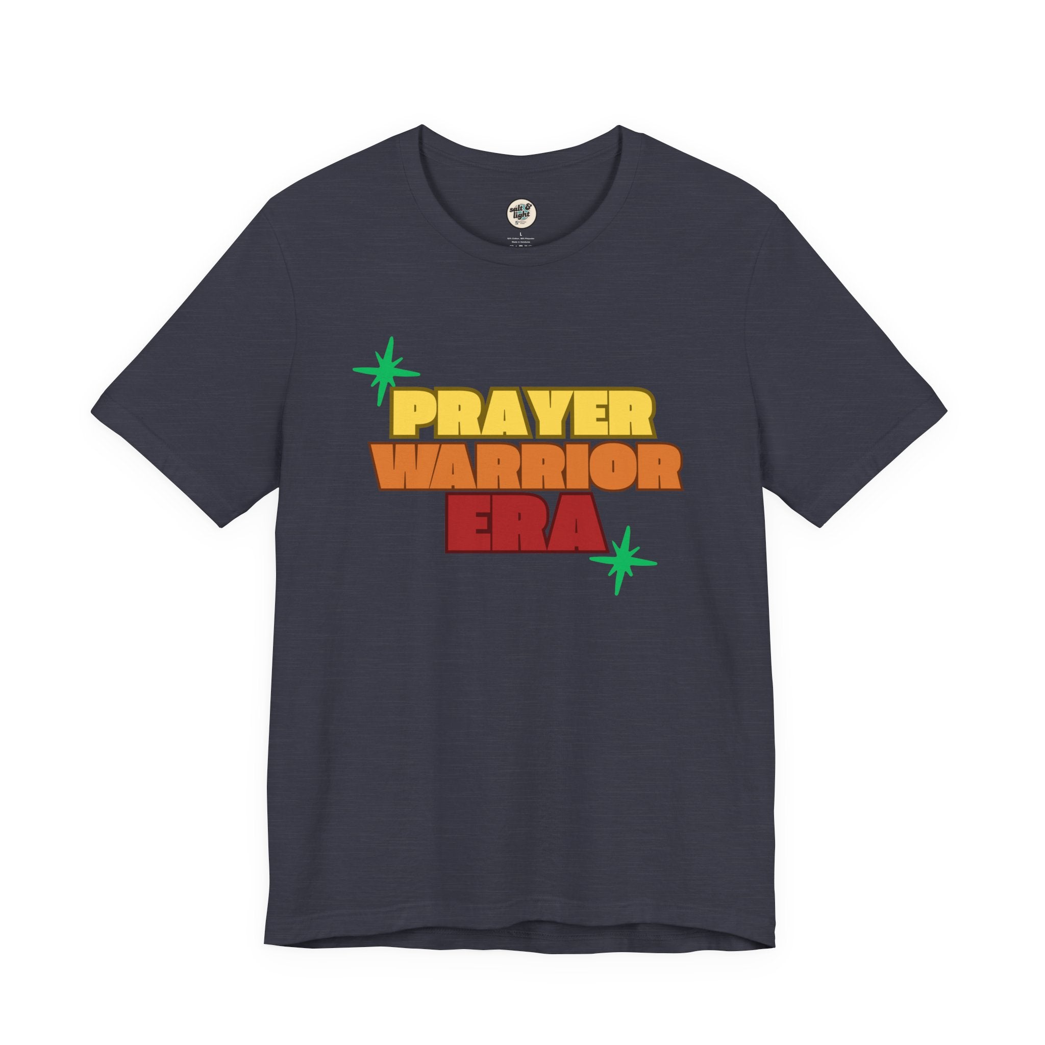 Prayer Warrior Era Tee, Perfect for Gift, Casual Wear, Christian Clothing, Gifts for Ministry, Christmas Gifts, Birthday Gifts, Gifts for Her, Gifts for Friends