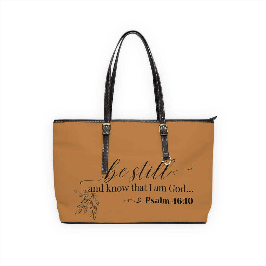 Stillness & Strength Handbag - PU Leather Shoulder Bag