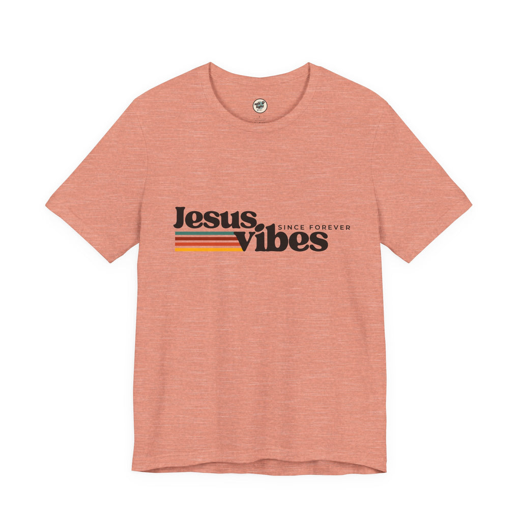 Jesus Vibes Tee, Perfect for Gift, Casual Wear, Christian Clothing, Gifts for Ministry, Christmas Gifts, Birthday Gifts, Gifts for Her, Gifts for Friends