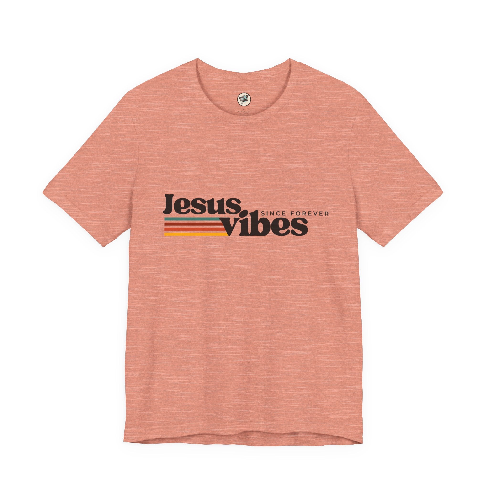 Jesus Vibes Tee, Perfect for Gift, Casual Wear, Christian Clothing, Gifts for Ministry, Christmas Gifts, Birthday Gifts, Gifts for Her, Gifts for Friends