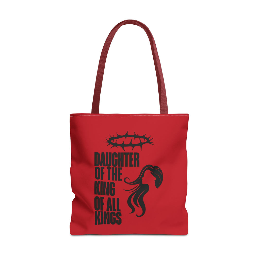 Daughter of the King Tote Bag -Red