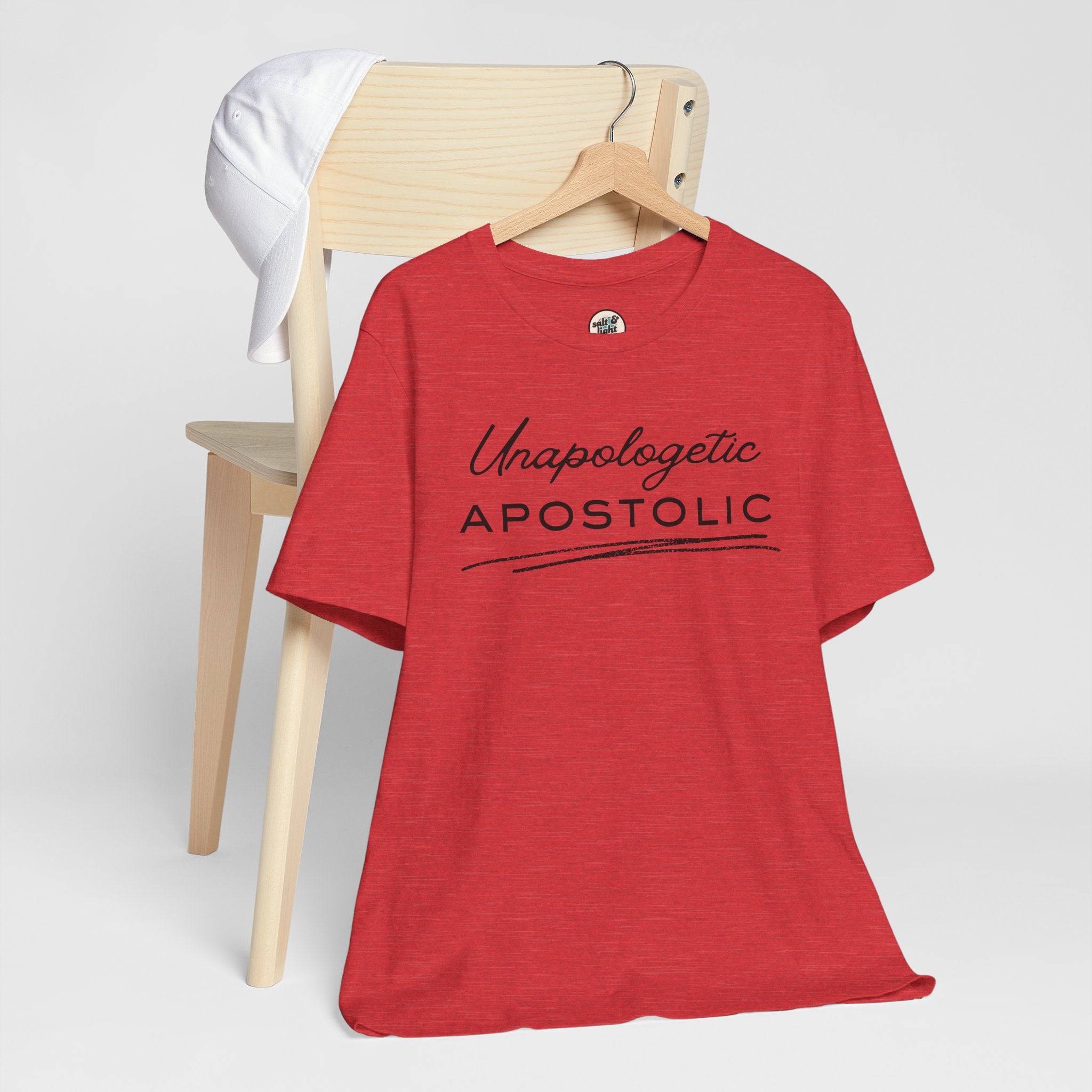 Unapologetic Apostolic Tee | Perfect for Gift, Casual Wear, Christian Clothing, Gifts for Ministry, Christmas Gifts, Birthday Gifts, Gifts for Her, Gifts for Friends
