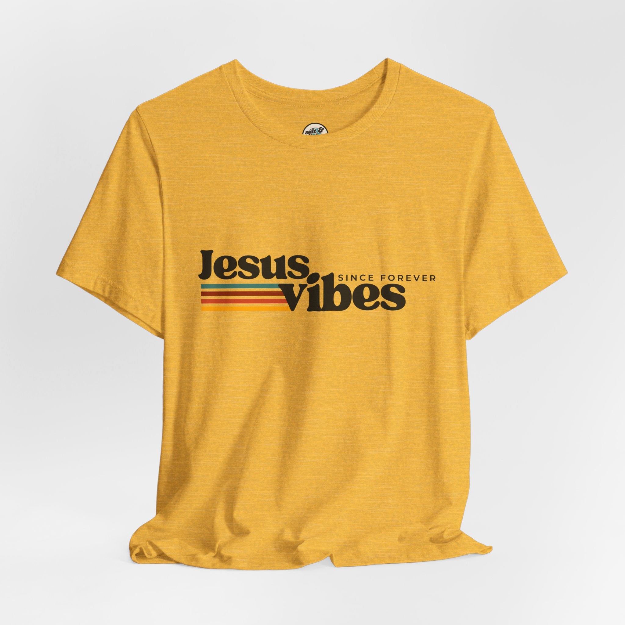 Jesus Vibes Tee, Perfect for Gift, Casual Wear, Christian Clothing, Gifts for Ministry, Christmas Gifts, Birthday Gifts, Gifts for Her, Gifts for Friends