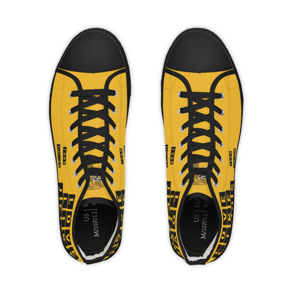 Love Like Jesus High Top Men's Sneakers for Everyday Comfort