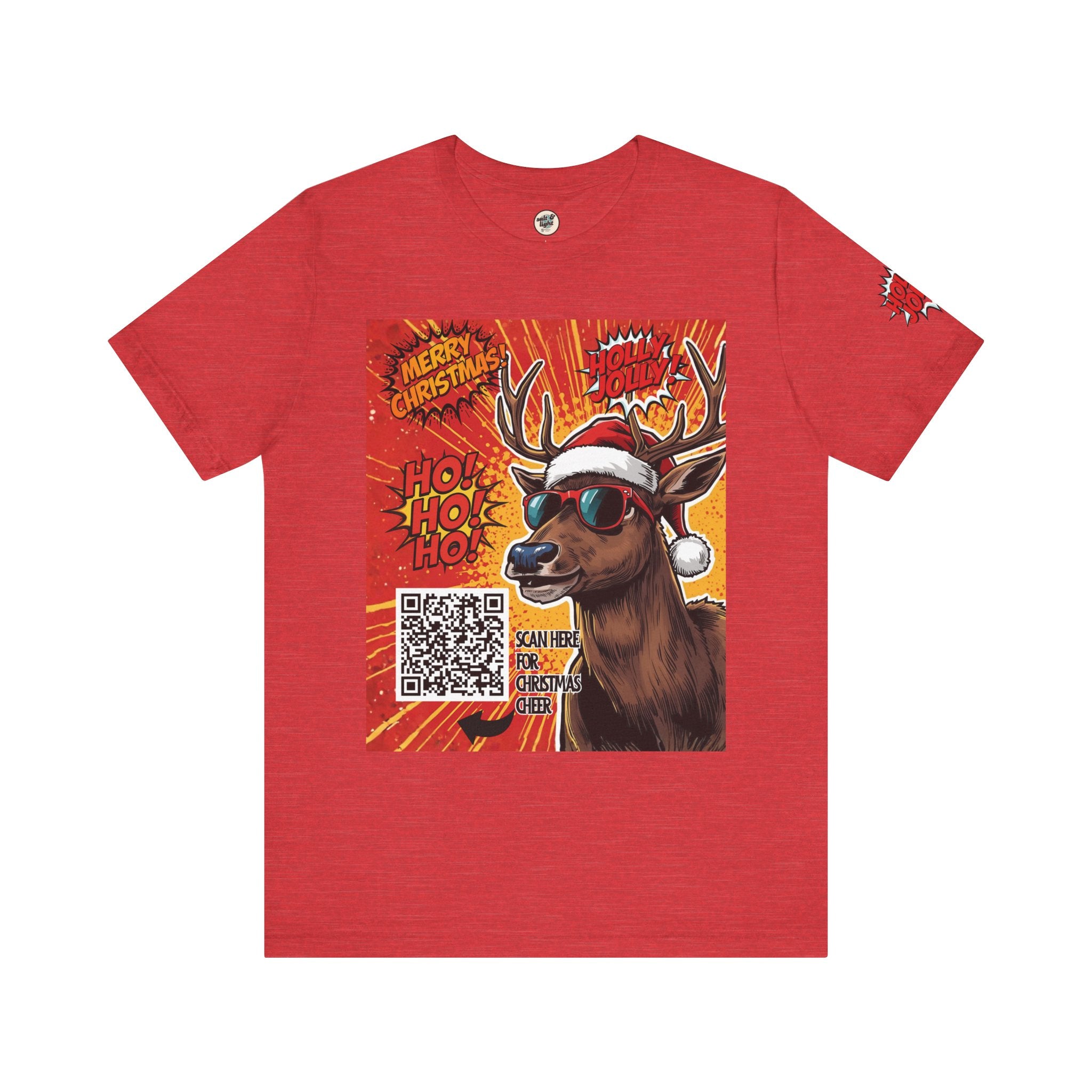 Run Run Rudolph Holiday Shirt w/ Spotify LinkPerfect for Gift, Casual Wear, Party, Humor, Vintage Style
