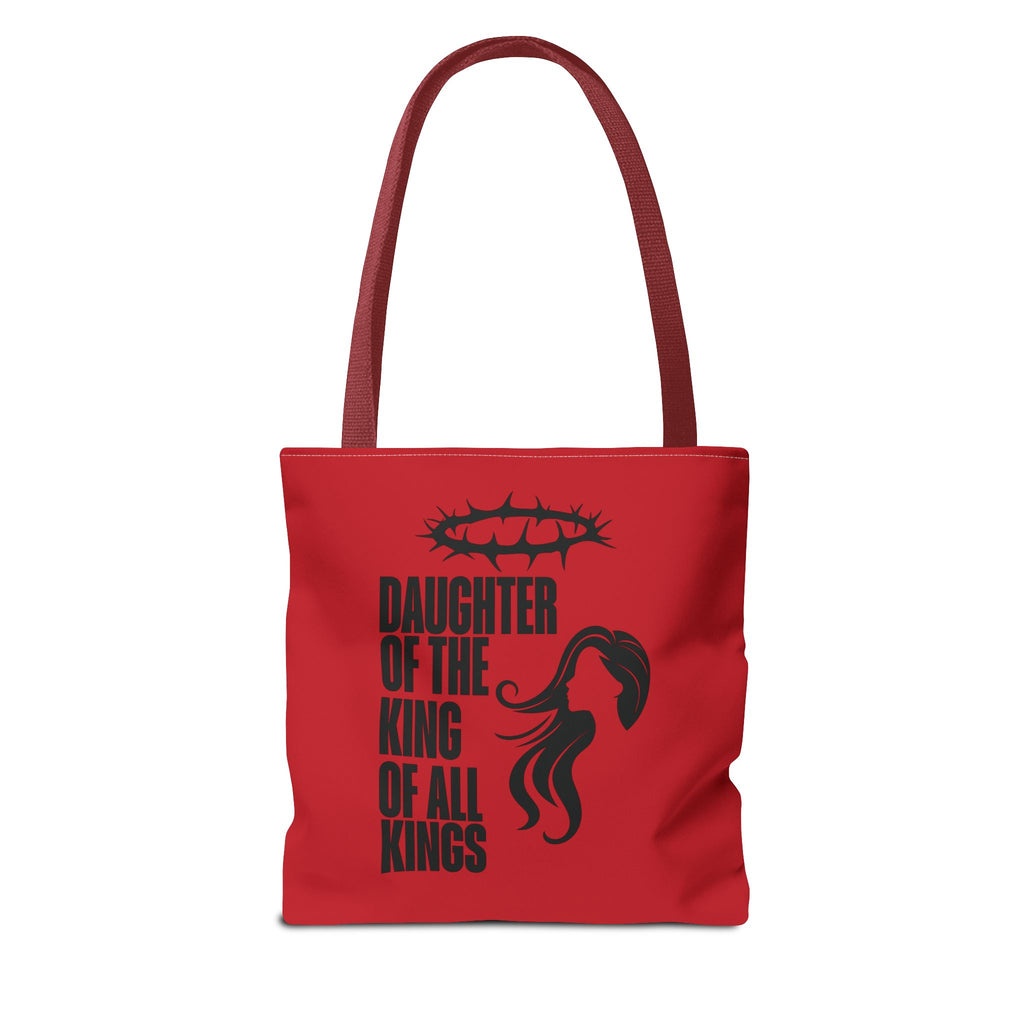 Daughter of the King Tote Bag -Red