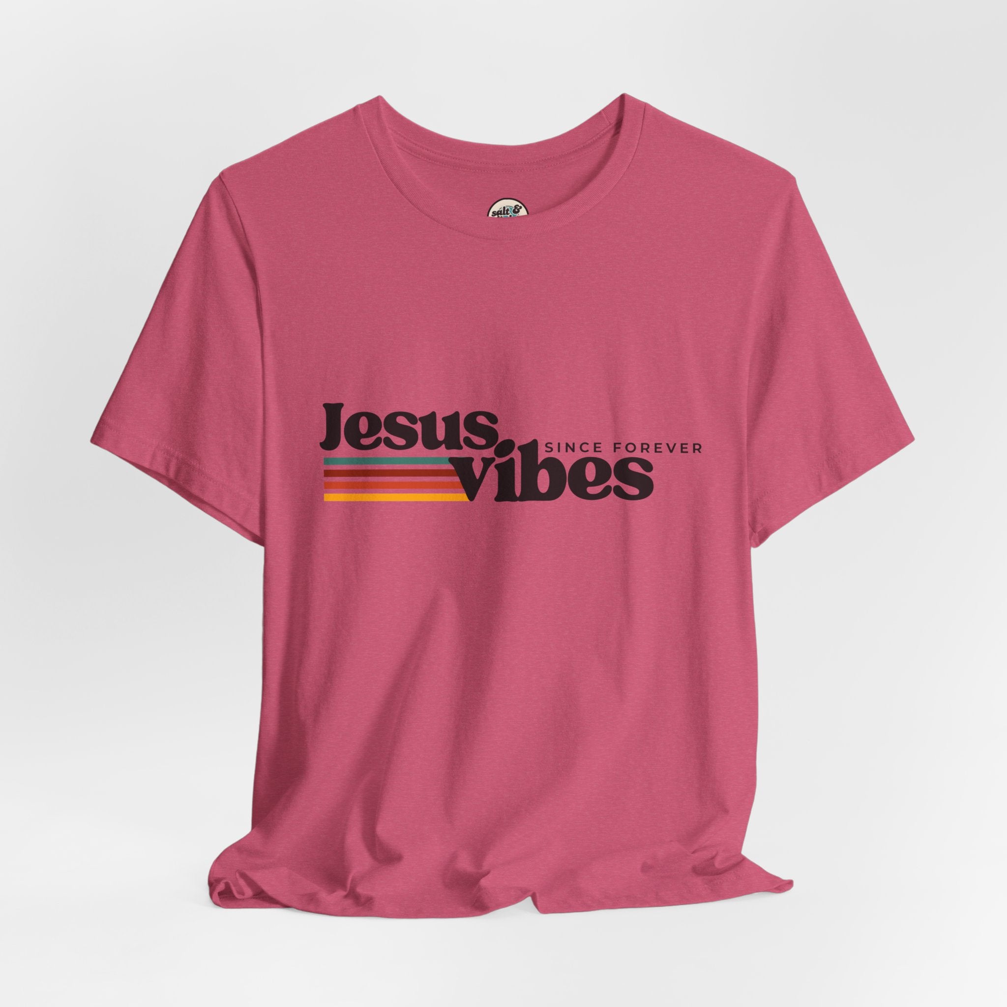 Jesus Vibes Tee, Perfect for Gift, Casual Wear, Christian Clothing, Gifts for Ministry, Christmas Gifts, Birthday Gifts, Gifts for Her, Gifts for Friends
